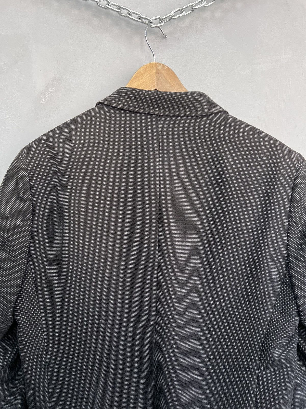 Balmain Vintage 3 button Balmain blazer jacket gray Size 52R - 13 Thumbnail