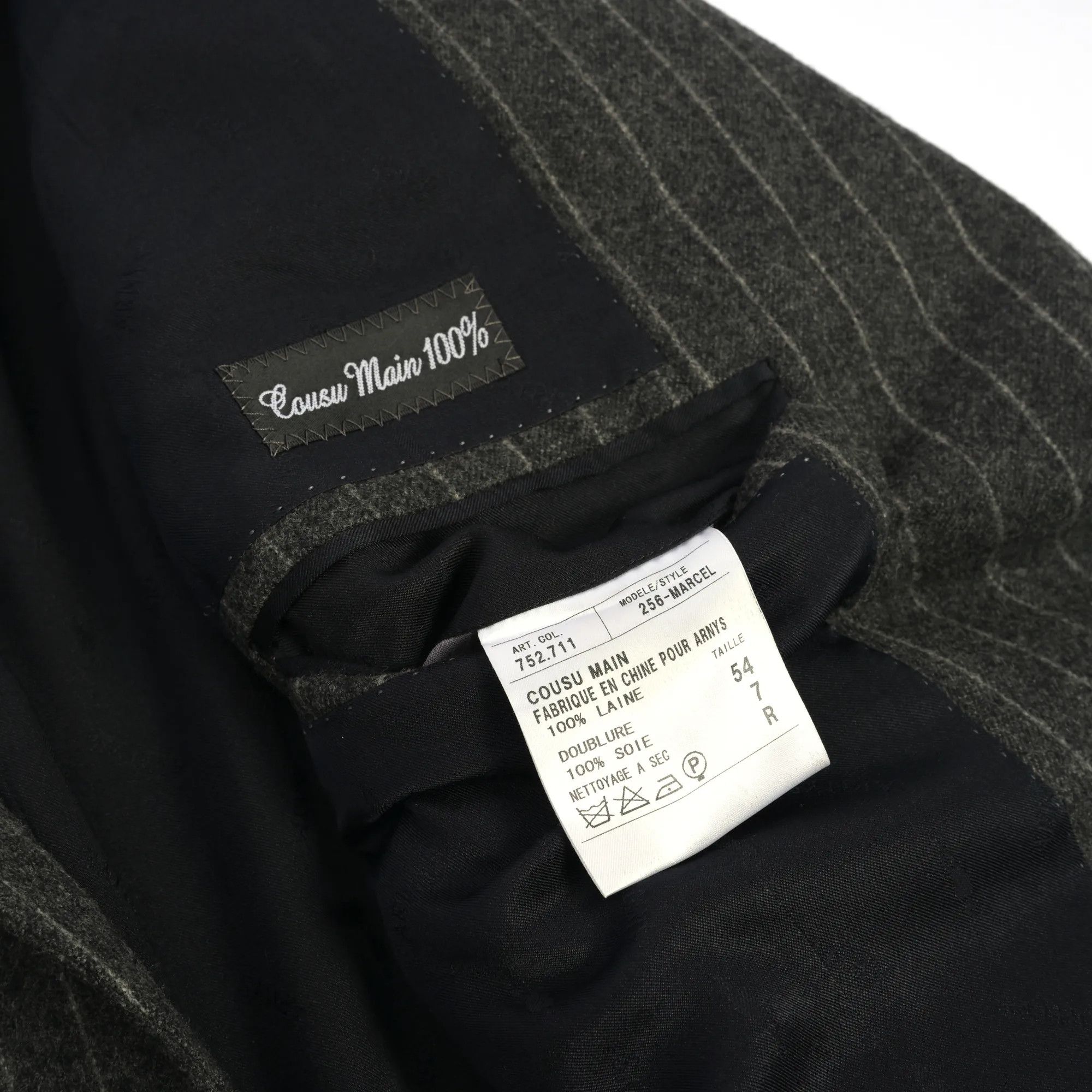 Other ARNYS chalk stripe flannel jacket (54 EU) Size 54R - 10 Thumbnail
