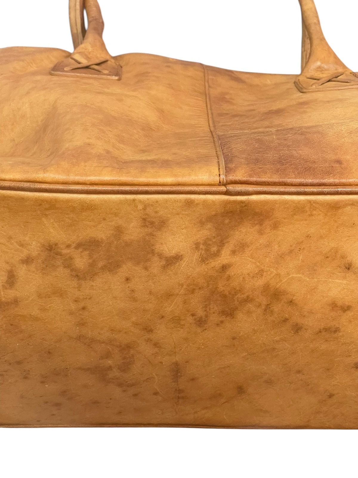 Genuine Leather Full Leather Patina Unknown Tote Shoulder Bag 2🟩2 Size ONE SIZE - 16 Thumbnail