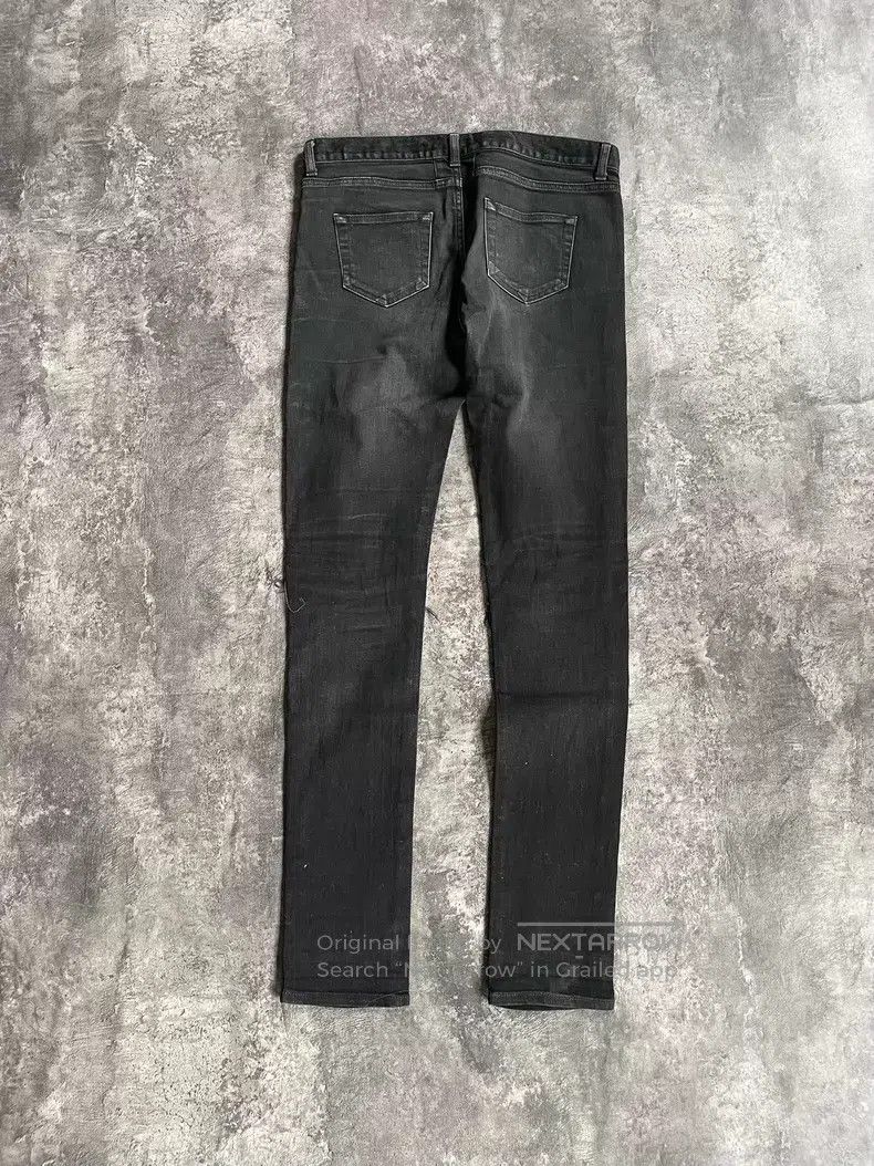 Saint Laurent Paris Saint Laurent Paris Double Knee Cut-out Destroyed Denim Pa Size US 30 / EU 46 - 2 Thumbnail