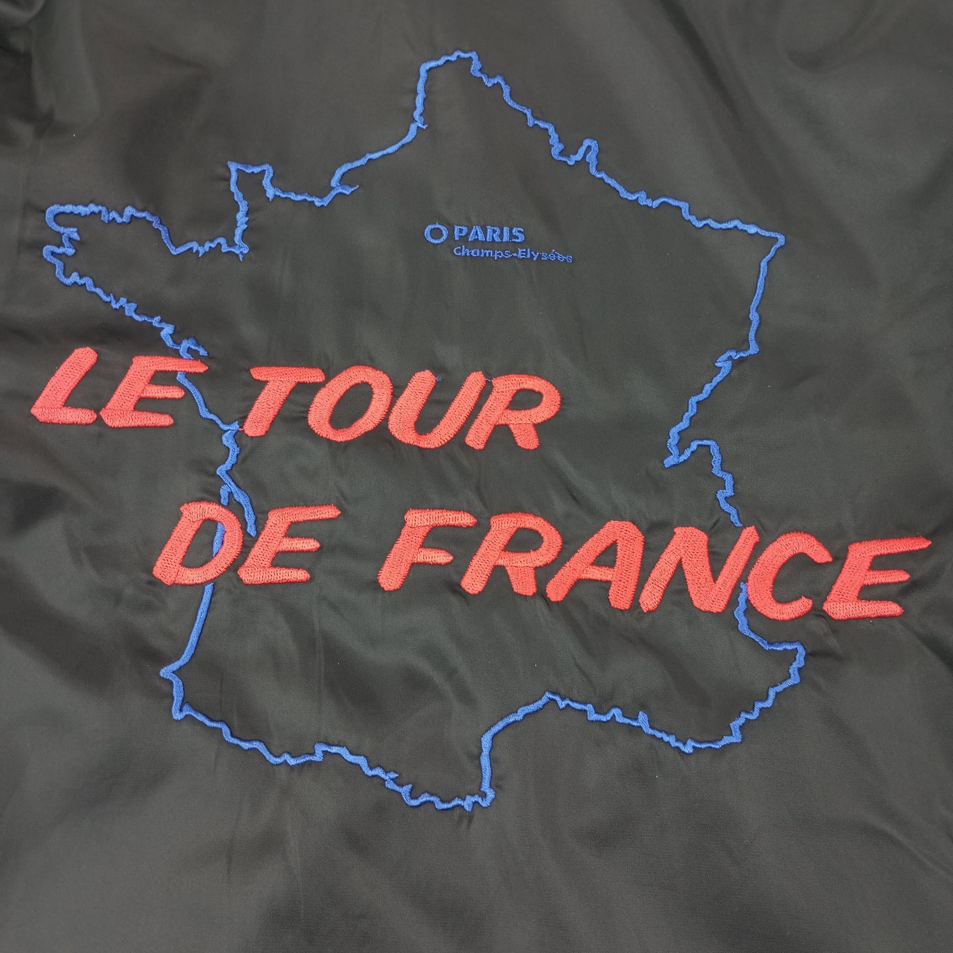 Vintage Le Tour De France Jacket c234n22 Size US L / EU 52-54 / 3 - 2 Thumbnail