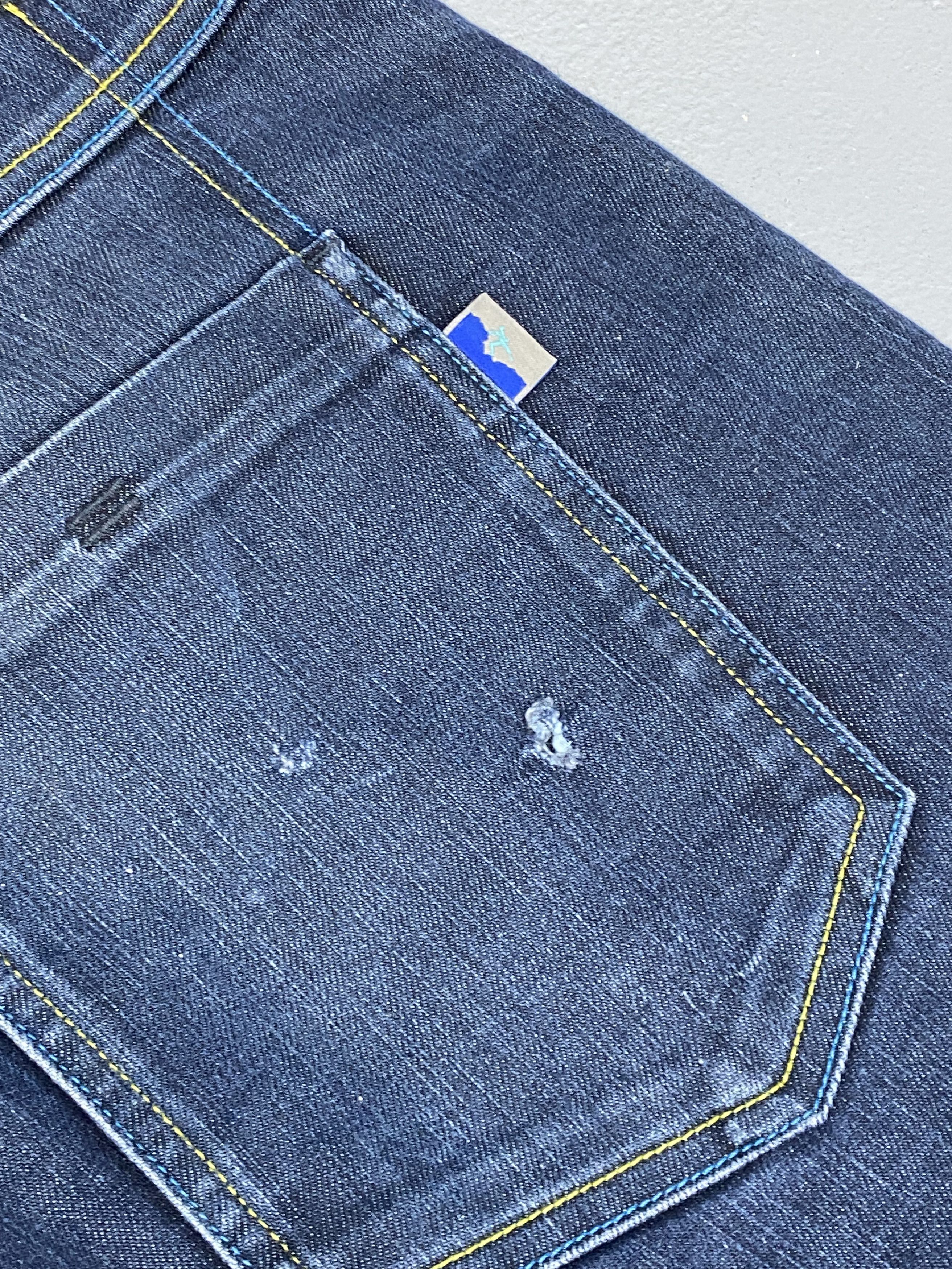 Japanese Brand × The North Face The North Face Junya Watanabe Style Denim Jeans Logo Size US 34 / EU 50 - 13 Thumbnail