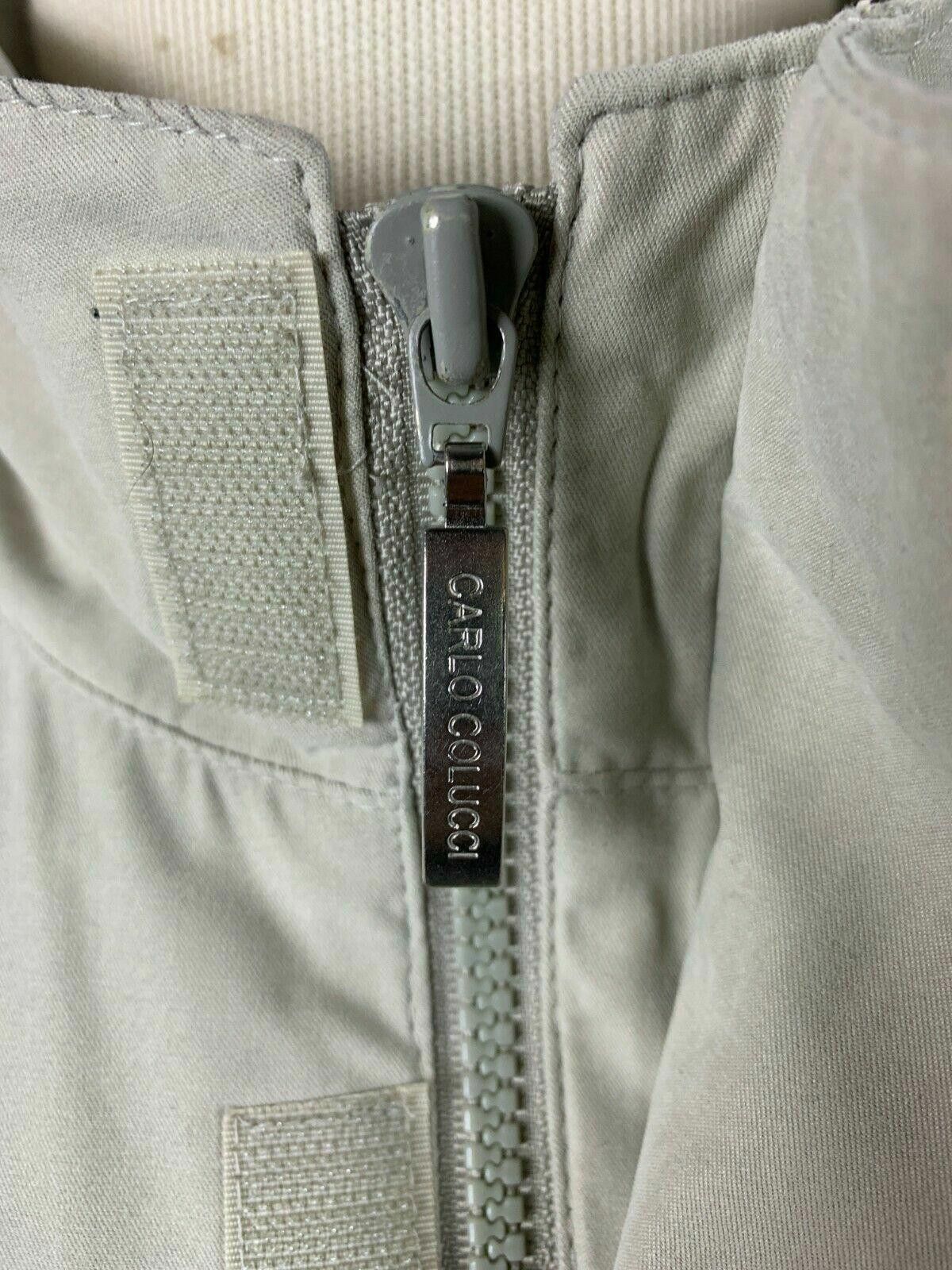 Carlo Colucci Carlo Colucci Beige Multi Pocket Vest Gillet Jacket Size S Size US S / EU 44-46 / 1 - 9 Thumbnail