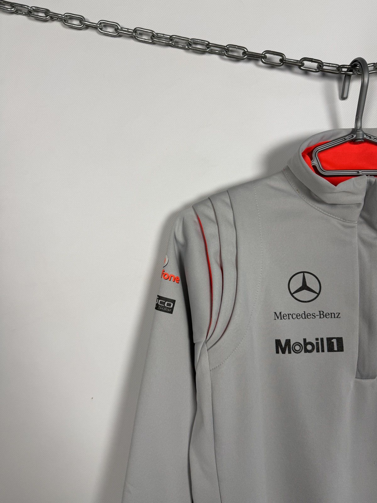 Formula 1 Vodafone McLaren Mercedes Benz Formula 1 Racing Jacket Sz S Size S / US 4 / IT 40 - 4 Thumbnail
