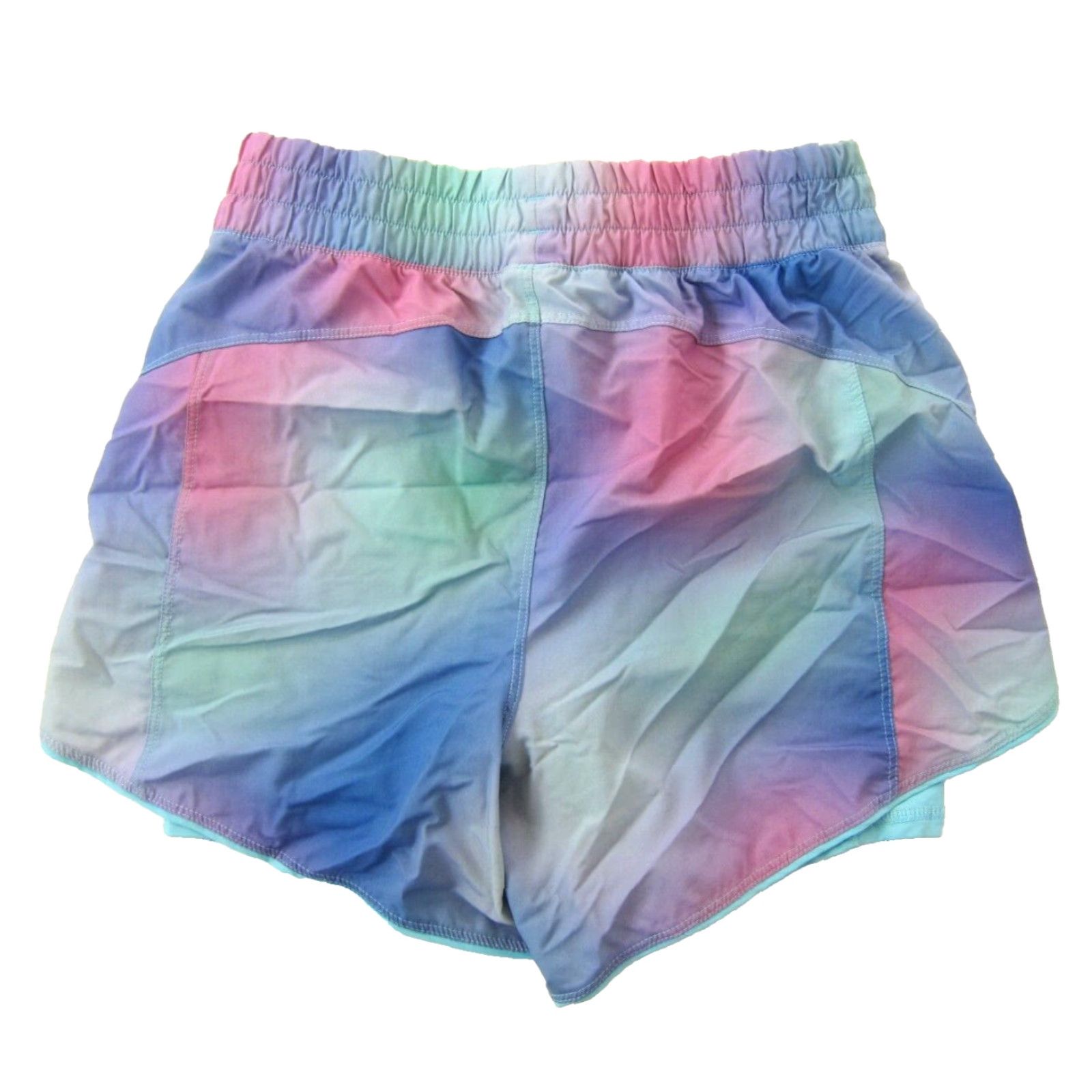 Avia Avia Women Short Blue Tie Dye Built In Liner Run Workout Shorts Small Avia Purple Pink Blue Tie Dye Built In Liner Running Workout Shorts Women Small Size 28" / US 6 / IT 42 - 2 Thumbnail