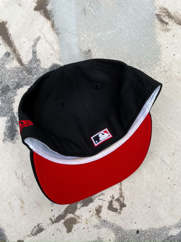 New Era New Era Atlanta Braves Hank Aaron 715 Fitted Cap Size ONE SIZE - 5 Thumbnail
