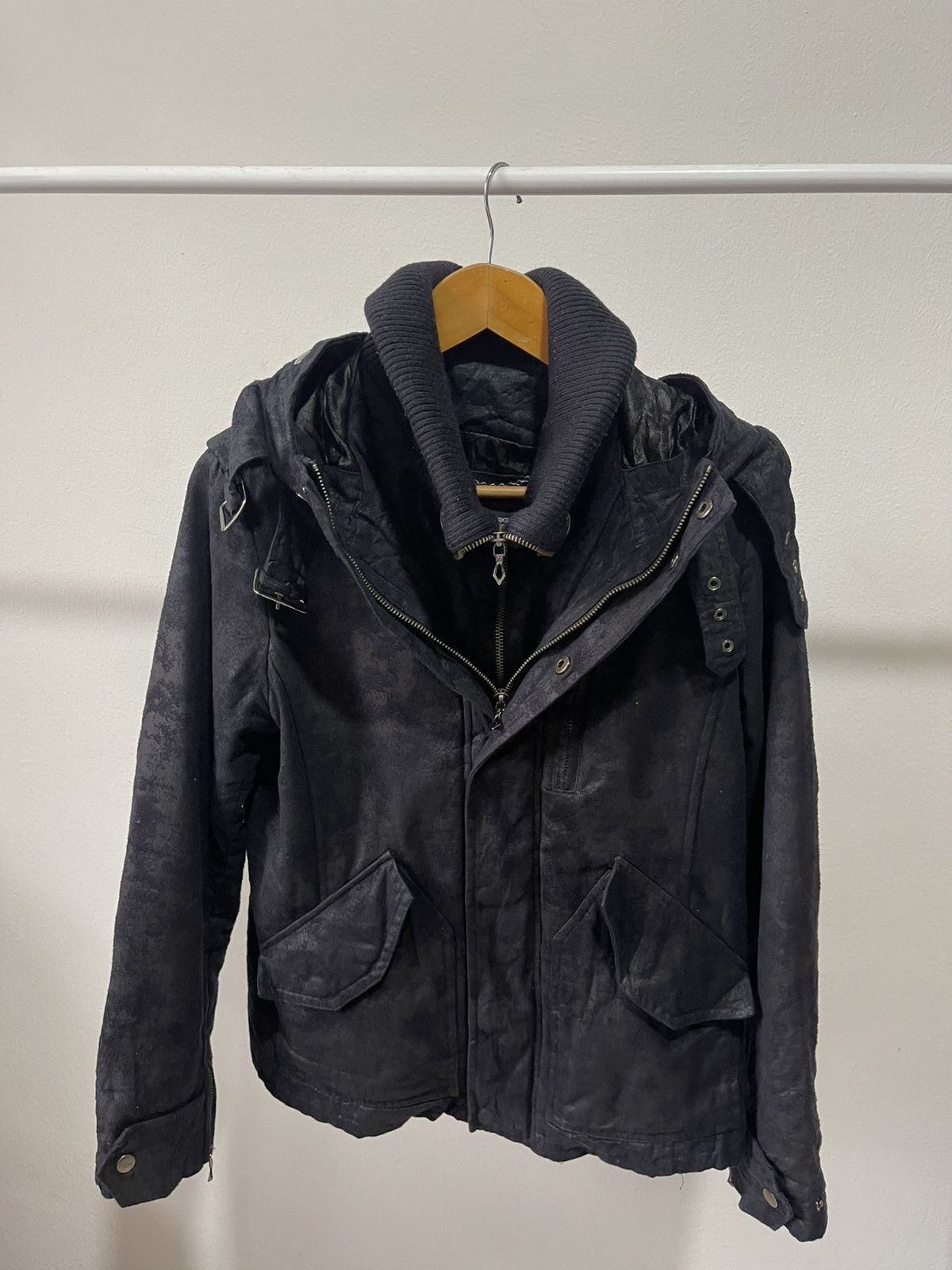 Le Grande Bleu (L.G.B.) 2000s Maniac Work Layered Two Zip Jacket Size US S / EU 44-46 / 1 - 2 Thumbnail