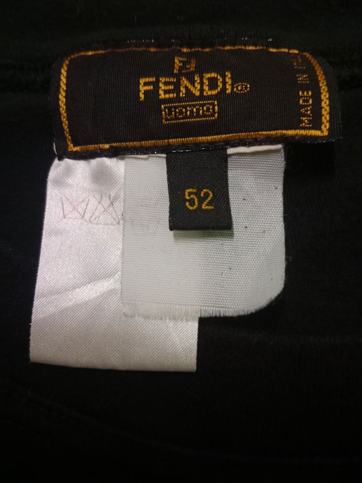 Fendi Fendi Logo Tee Size US XL / EU 56 / 4 - 3 Thumbnail
