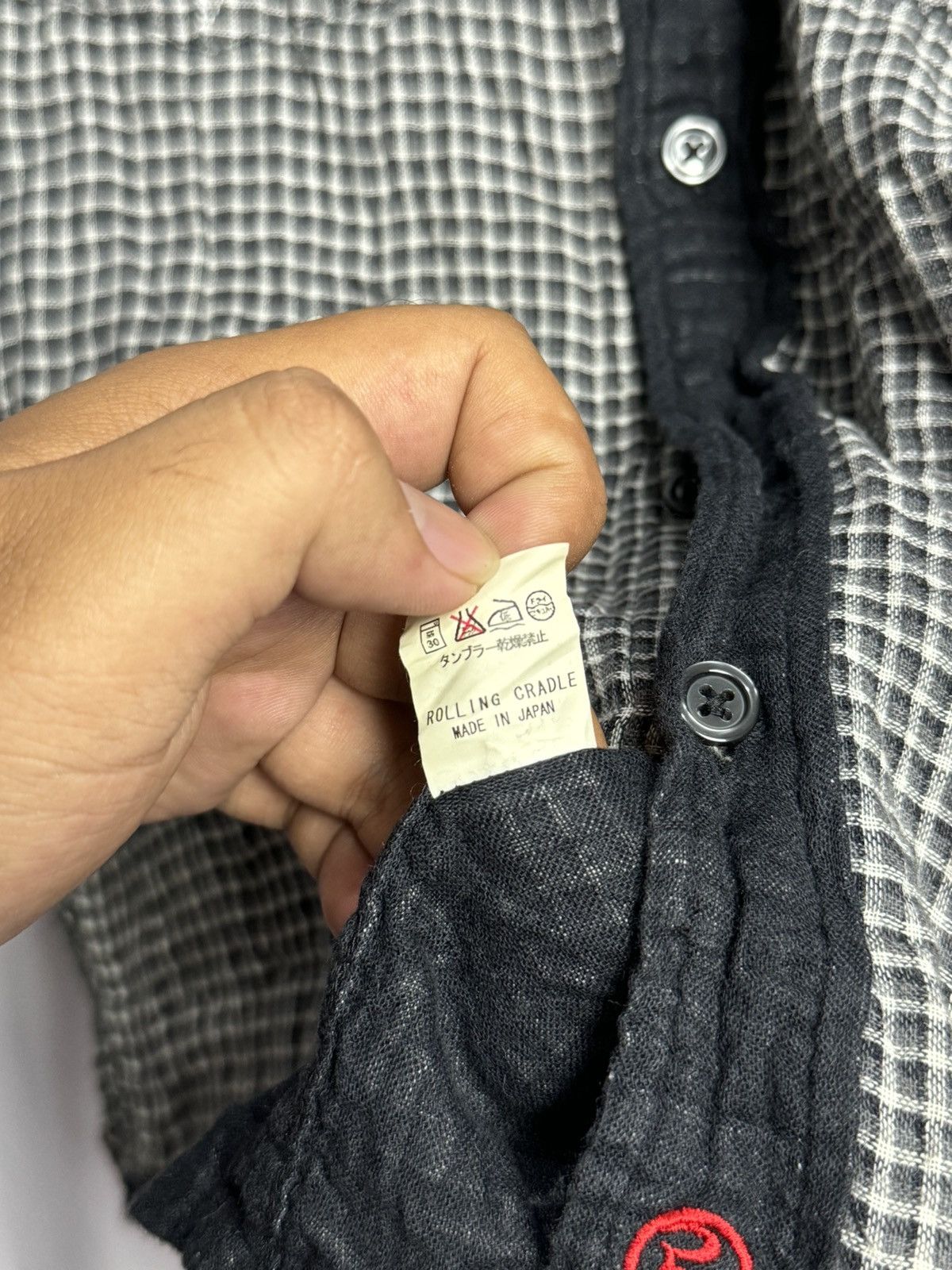 Hysteric Glamour × If Six Was Nine × Japanese Brand Japanese Rolling Cradle Button Shirt Size US M / EU 48-50 / 2 - 7 Thumbnail