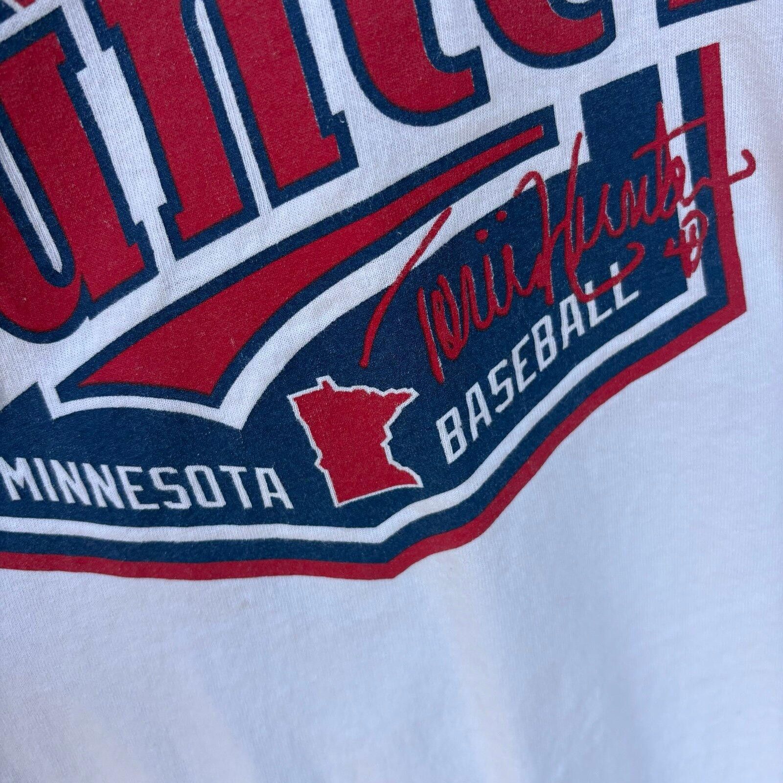 Pro Player Vintage Minnesota Twins Player Tshirt Size US XL / EU 56 / 4 - 4 Thumbnail