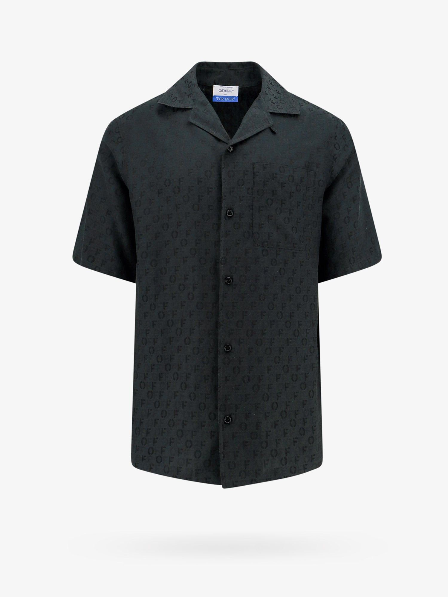 image of Off White Holiday Man Black Shirts, Men's (Size Small)