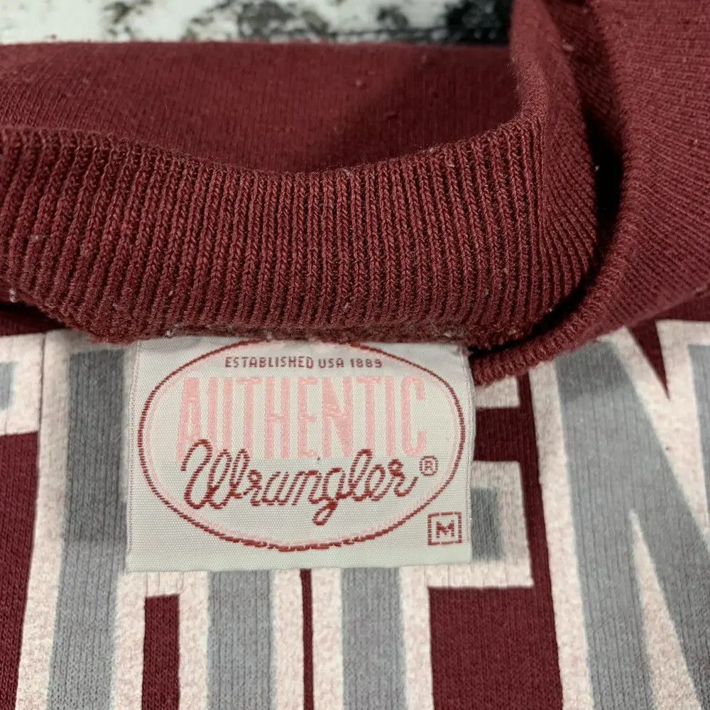 Vintage × Wrangler Vintage 90’s Wrangler Boxy Crewneck Sweatshirt Skate Style Size US M / EU 48-50 / 2 - 7 Thumbnail