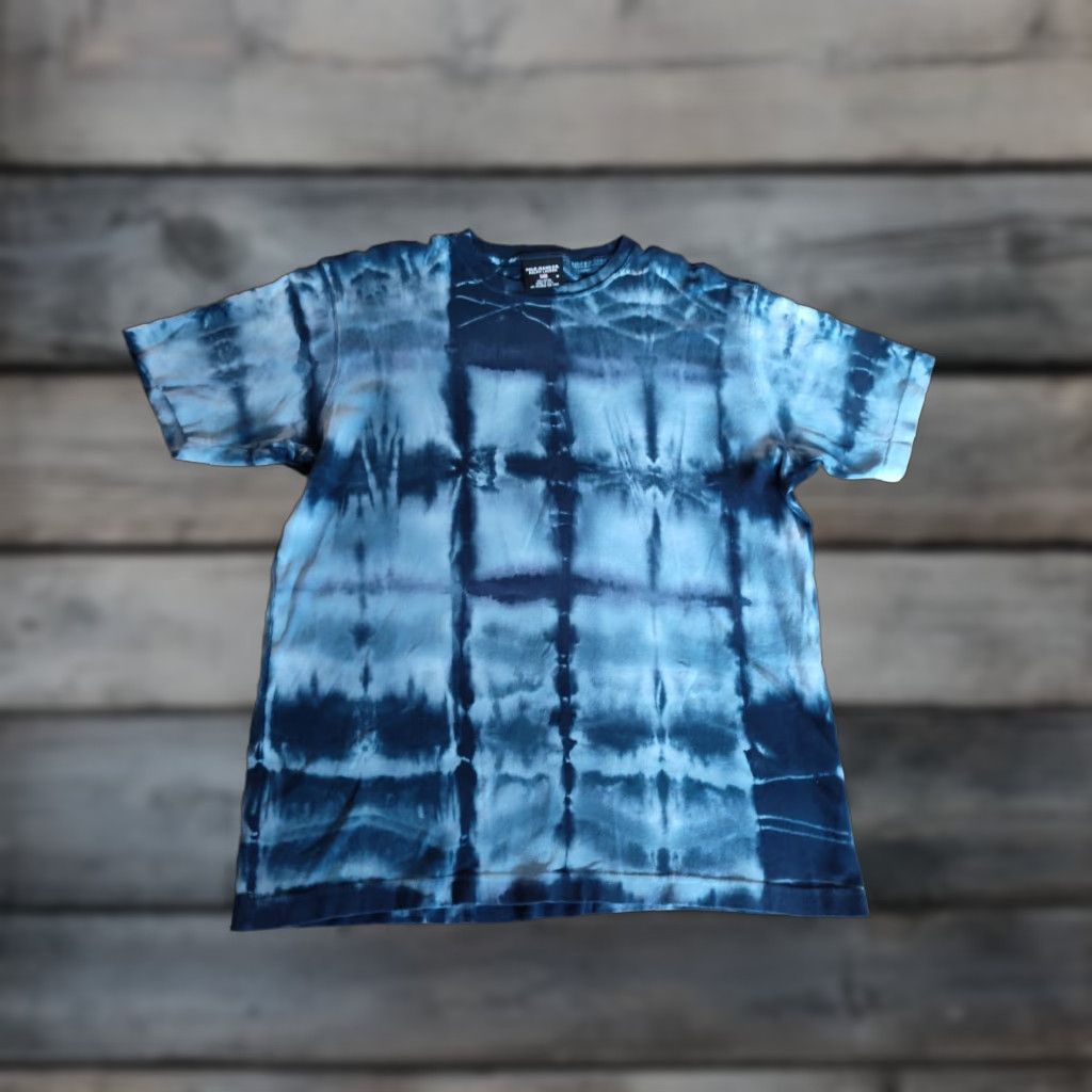 Ralph Lauren VINTAGE Ralph Lauren Men T-Shirt Size M Cotton Tie Dye Short Sleeve Blue 90s Y2K Made in USA Size US M / EU 48-50 / 2 - 1 Thumbnail