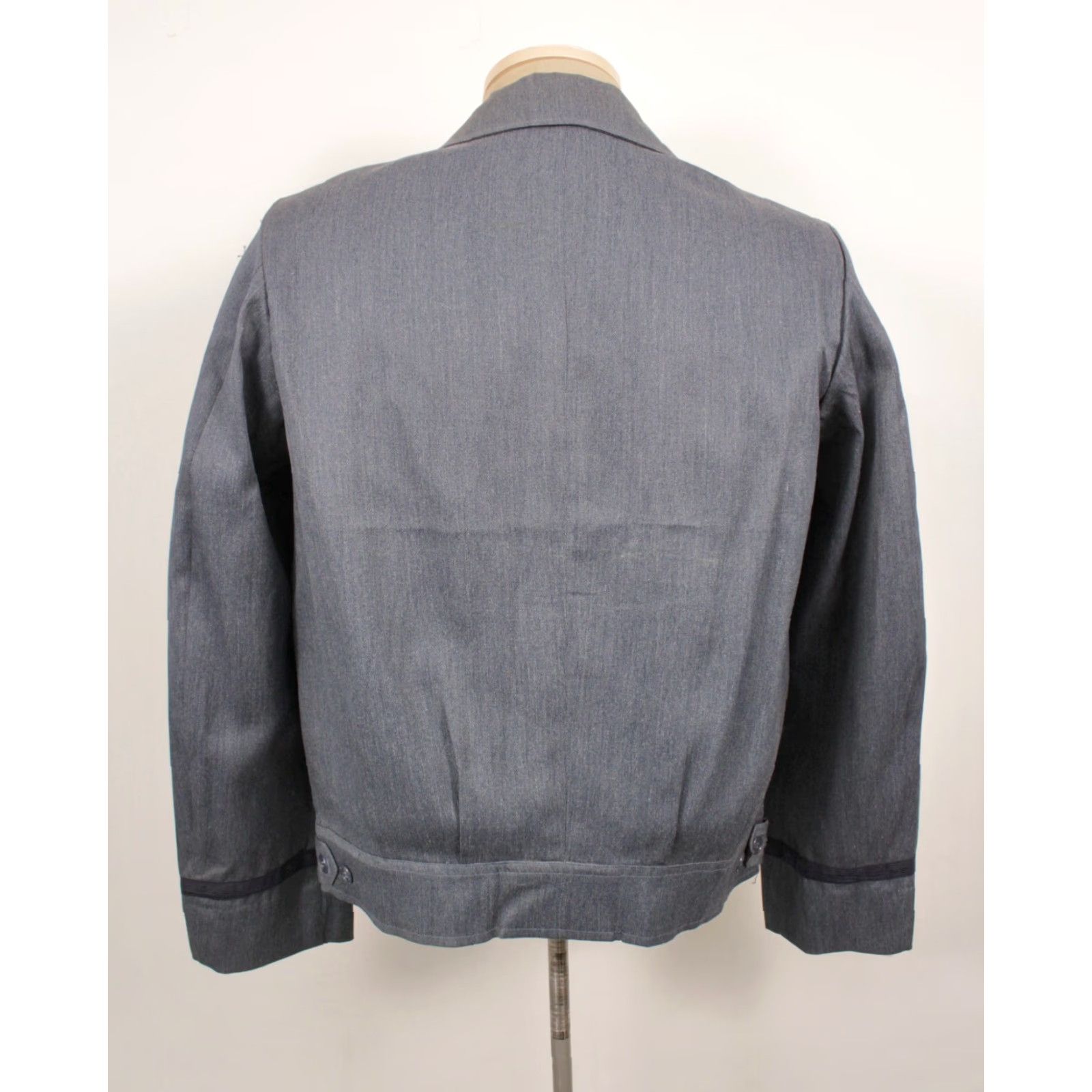 Vintage VTG US Postal Carrier Jacket 60s 70s Blue Mens 36 Regular 1960s 1970s Mail Size US XXS / EU 40 - 2 Thumbnail