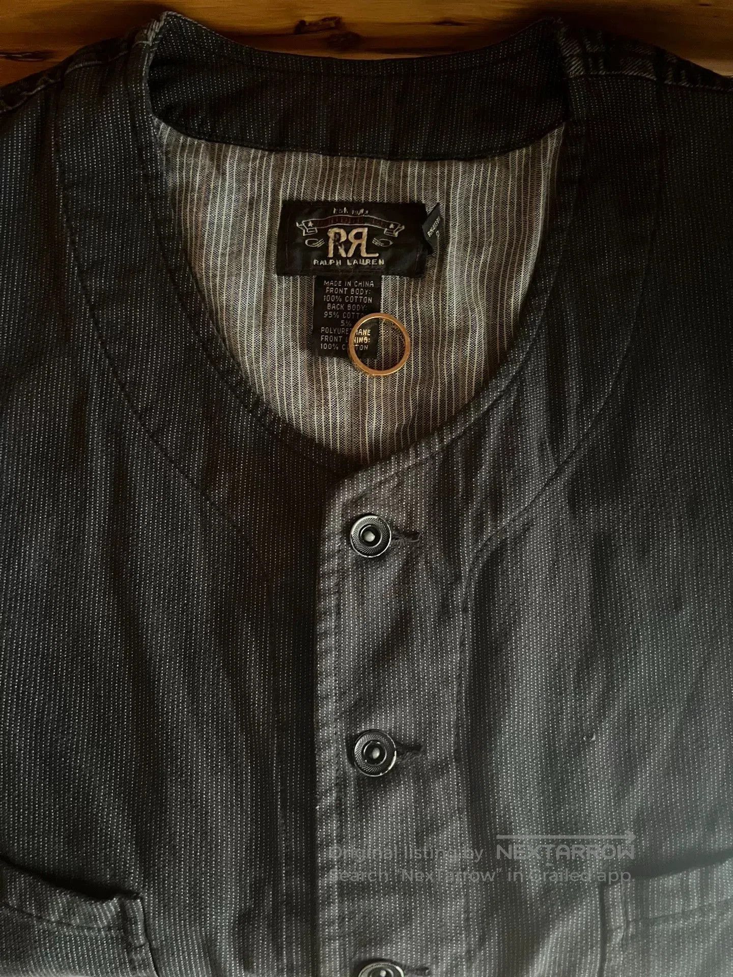RRL Ralph Lauren RRL Double RL Wabash Work Vest. Size US M / EU 48-50 / 2 - 9 Thumbnail
