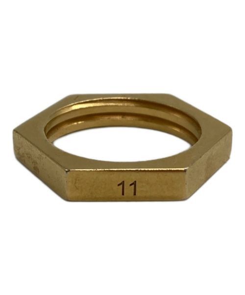 Maison Margiela Maison Margiela BOLT&NAT RING Gold Size 7 Size ONE SIZE - 1 Thumbnail