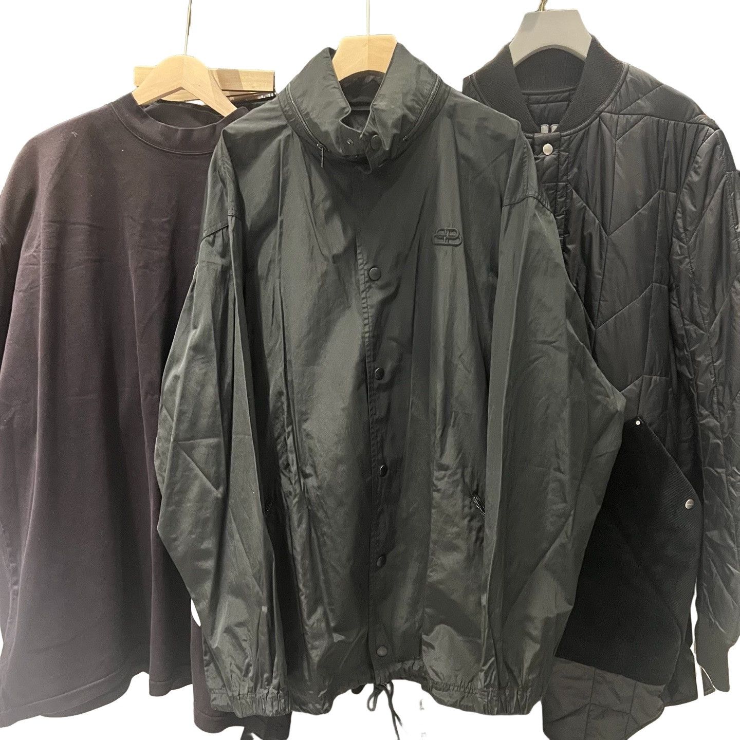 Balenciaga Balenciaga Script Logo Coaches Jacket Size S Size US S / EU 44-46 / 1 - 1 Thumbnail