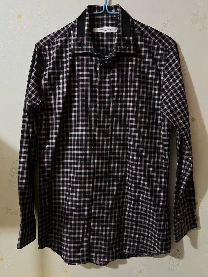 Givenchy Givenchy size F Classic Men's Plaid Shirt Size US S / EU 44-46 / 1 - 2 Thumbnail