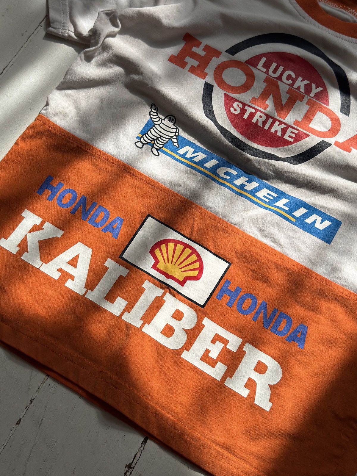 Other VINTAGE HONDA LUCKY STRICE RACING F1 MOTORSPORT TEE SHIRT Size XS / US 0-2 / IT 36-38 - 3 Thumbnail