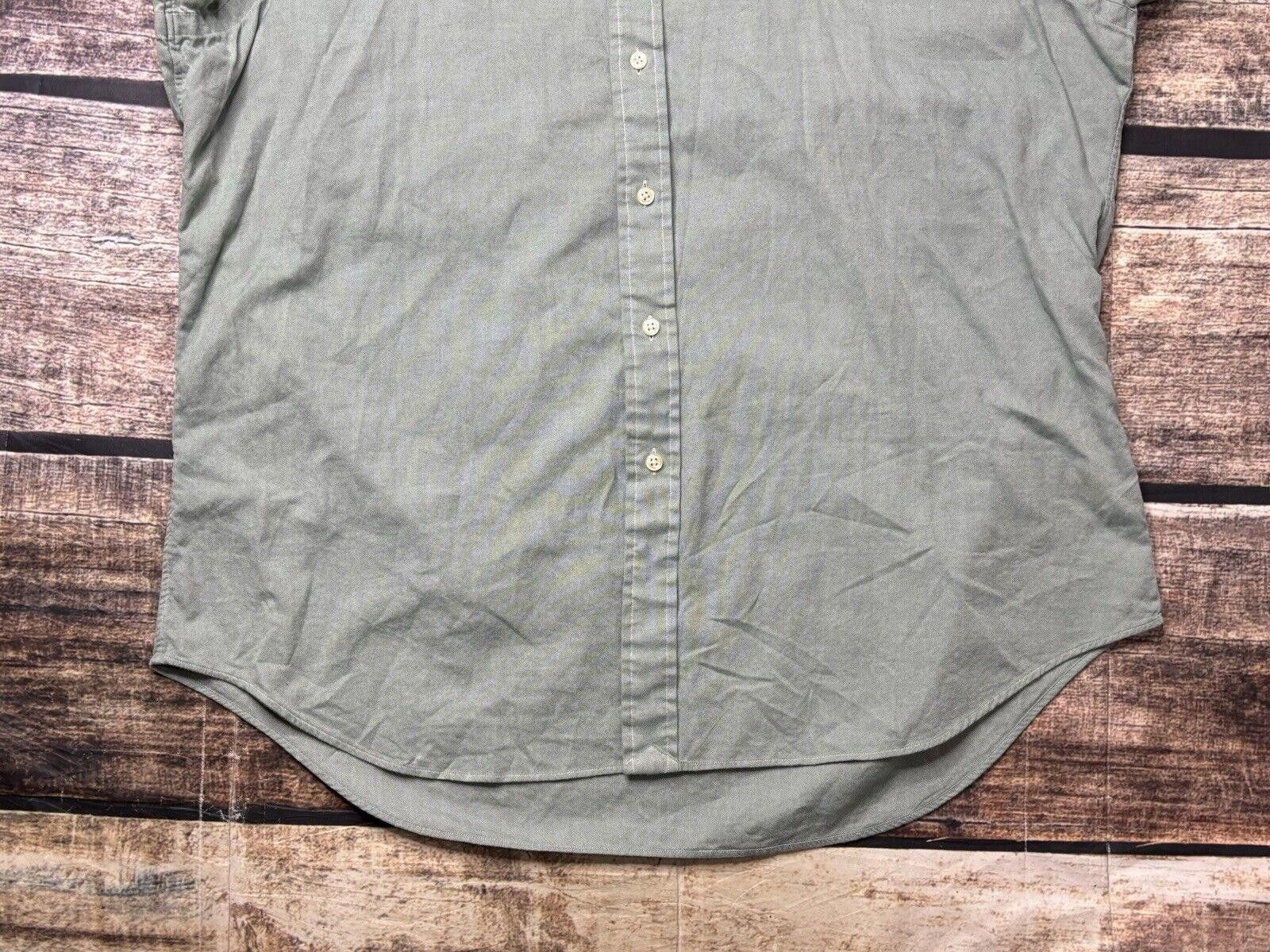 Polo Ralph Lauren Polo Ralph Lauren Shirt Men's XL Green Long Sleeve Button Up Size US XL / EU 56 / 4 - 6 Thumbnail