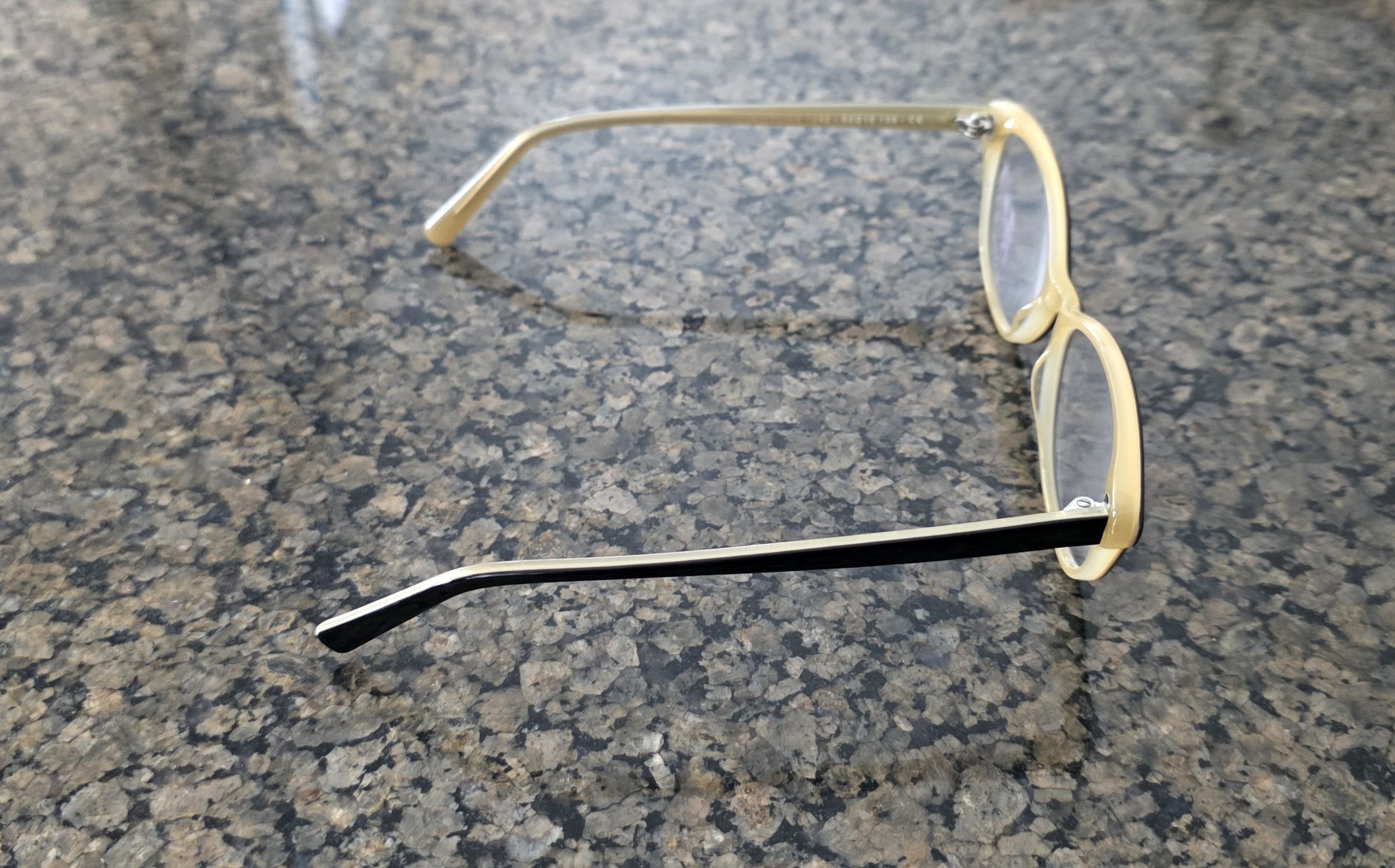 Other Jean Lafont Eyeglasses Victoire 1040 Gloss Black/Tan Cat Size ONE SIZE - 5 Thumbnail