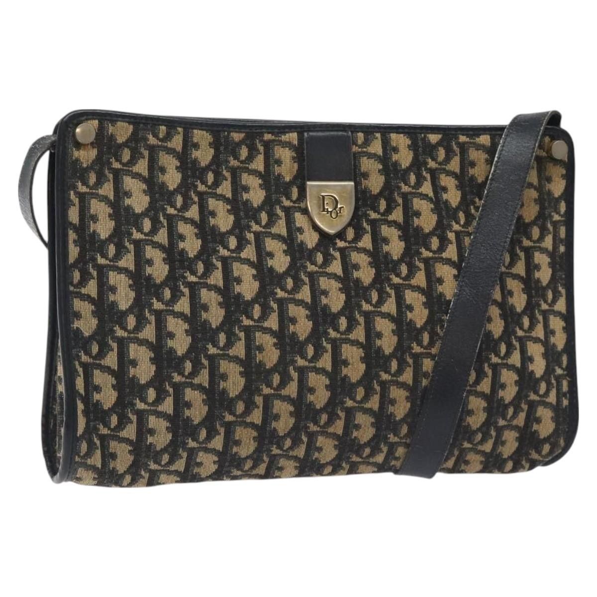 Dior Christian Dior Vintage Trotter Shoulder Bag Canvas Size ONE SIZE - 1 Thumbnail