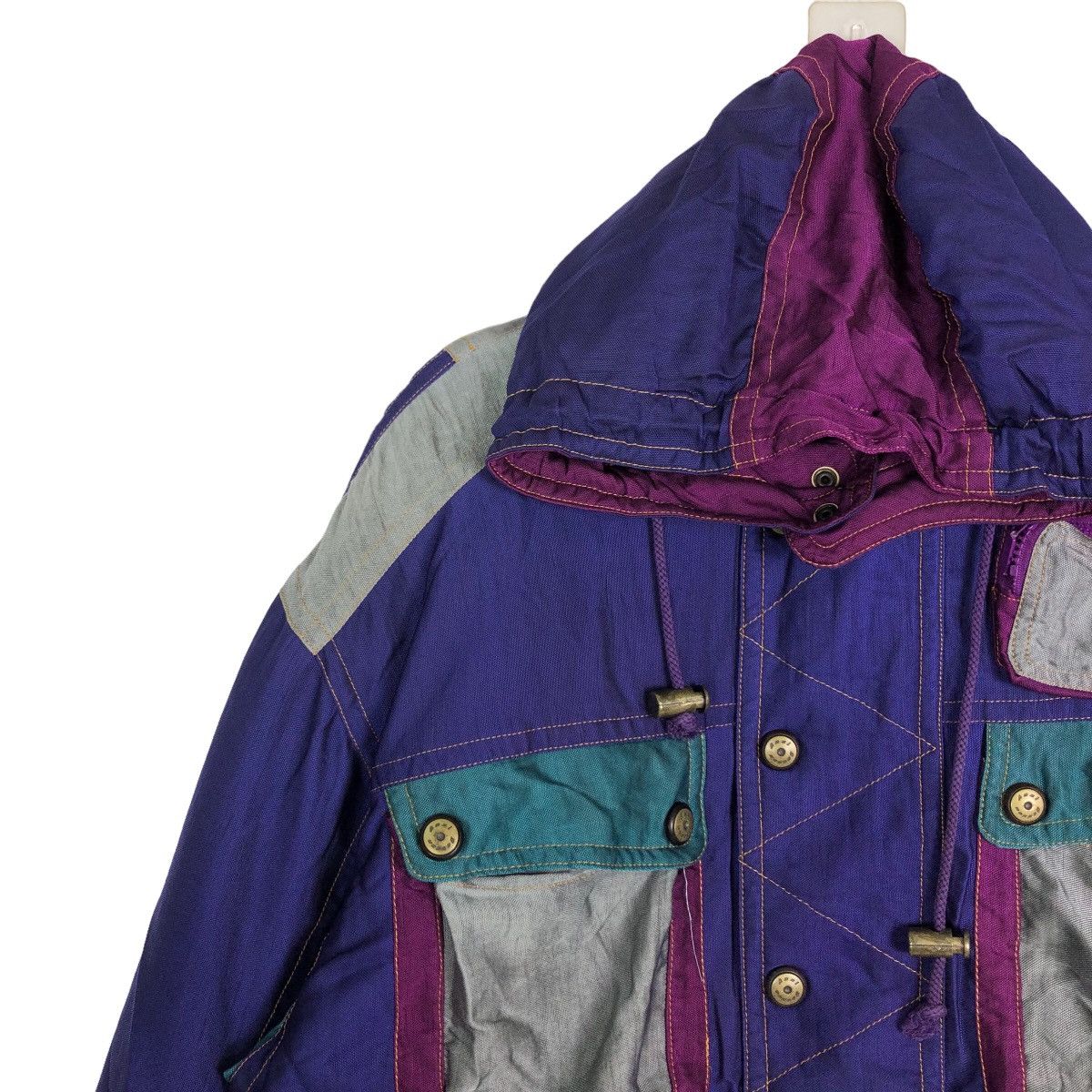 Japanese Brand 🔥90’s Vintage Ski Jacket Cargo Pocket Anzi Besson Japan Size US L / EU 52-54 / 3 - 7 Thumbnail