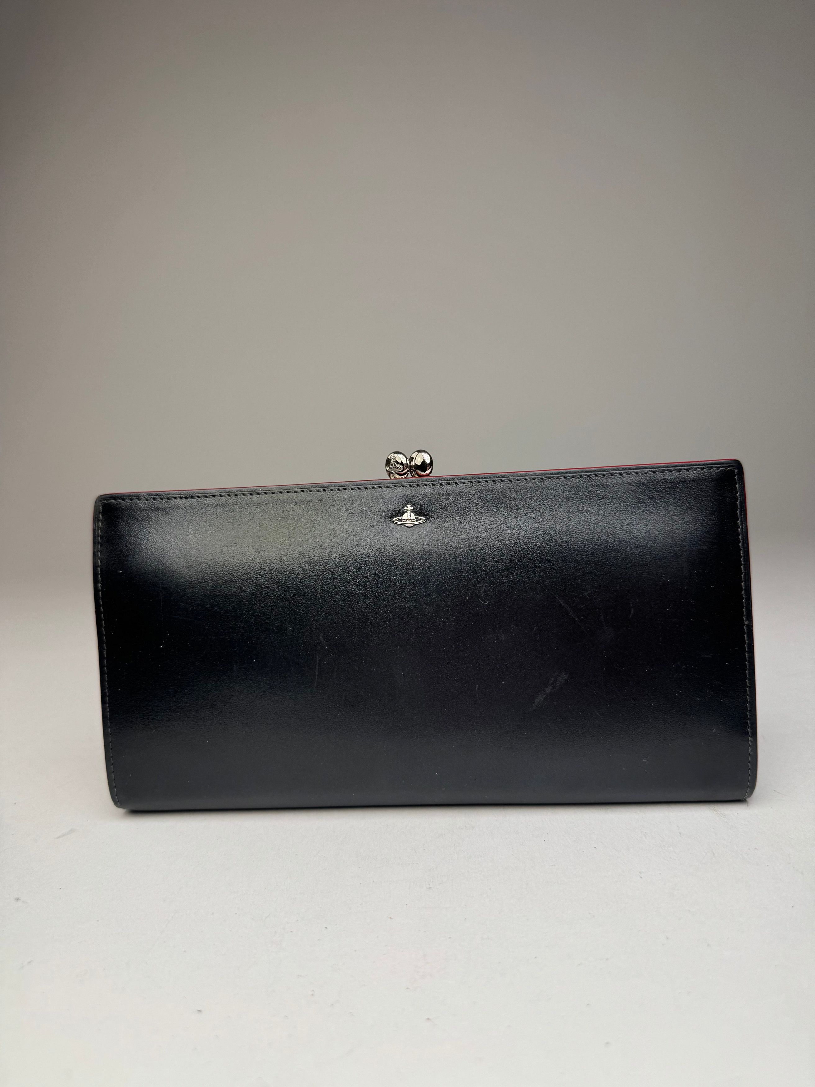 Vivienne Westwood Vintage Leather Wallet Black Size ONE SIZE - 1 Thumbnail