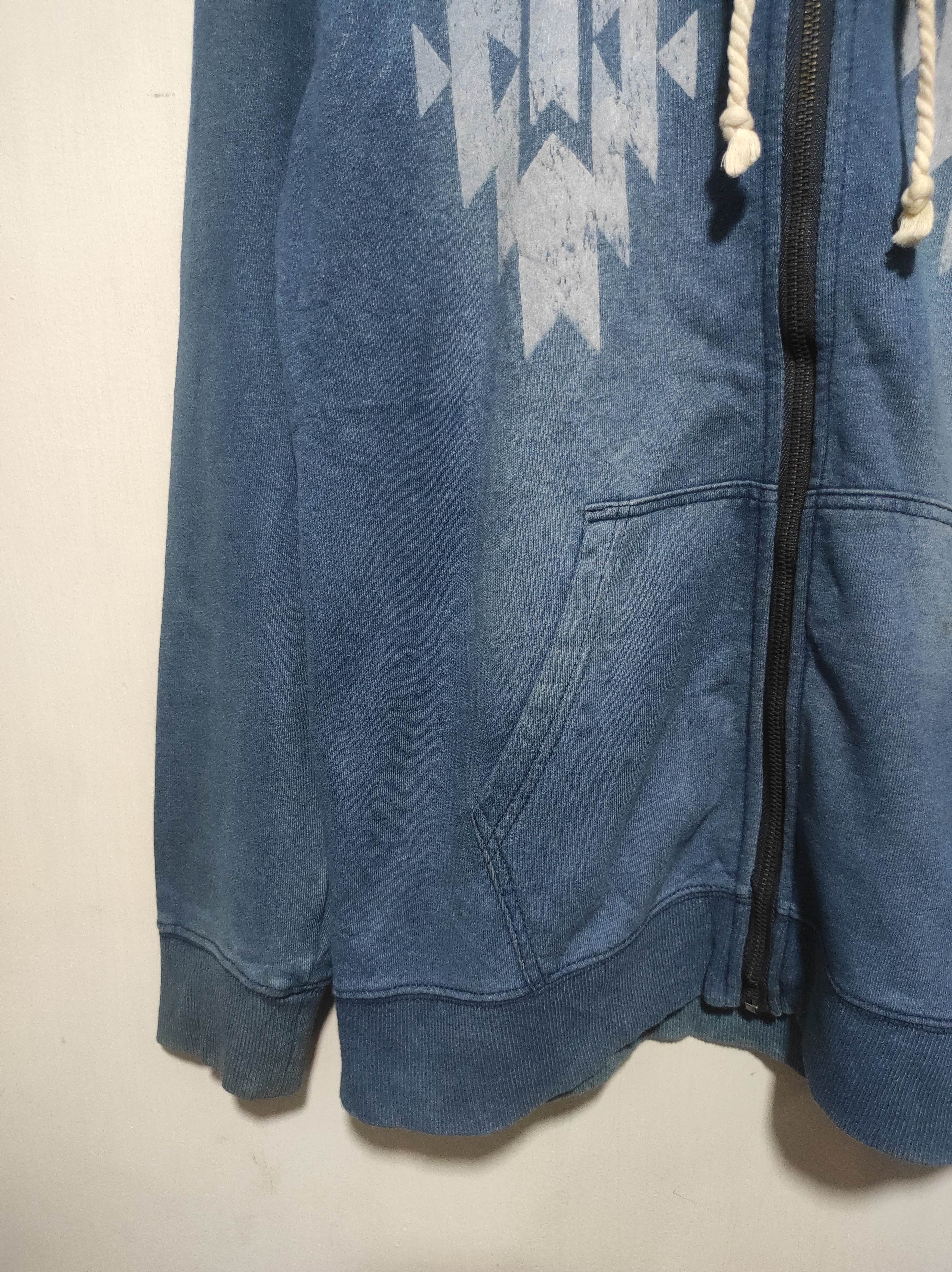 Le Grande Bleu (L.G.B.) Growth by Grail denim Zip Fur Hoodie IfSixWasNine LGB style Size US L / EU 52-54 / 3 - 4 Thumbnail