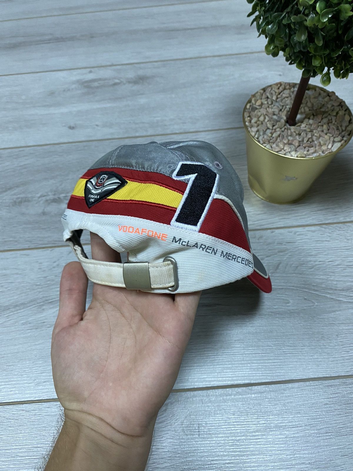 Mercedes-Benz Mercedes Benz Fernando Alonso Mclaren vintage racing cap Size ONE SIZE - 3 Thumbnail
