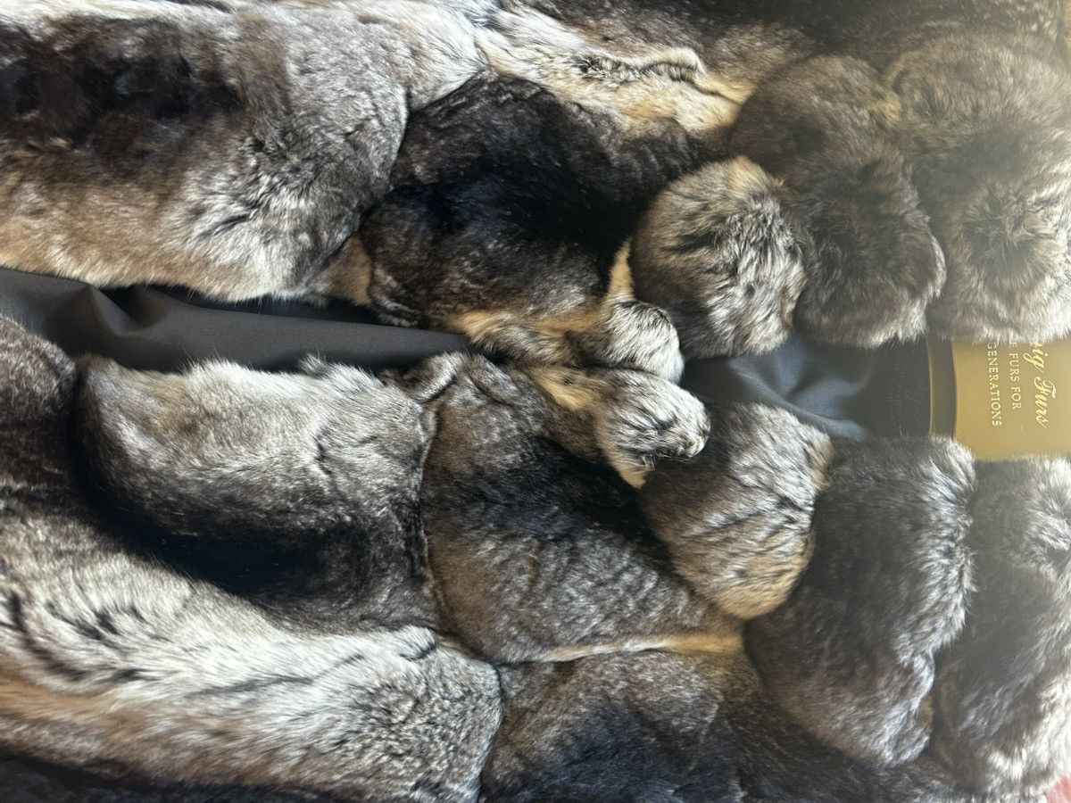 Vintage Henig Furs Inc Authentic Chinchilla Coat USED Size L / US 10 / IT 46 - 11 Thumbnail