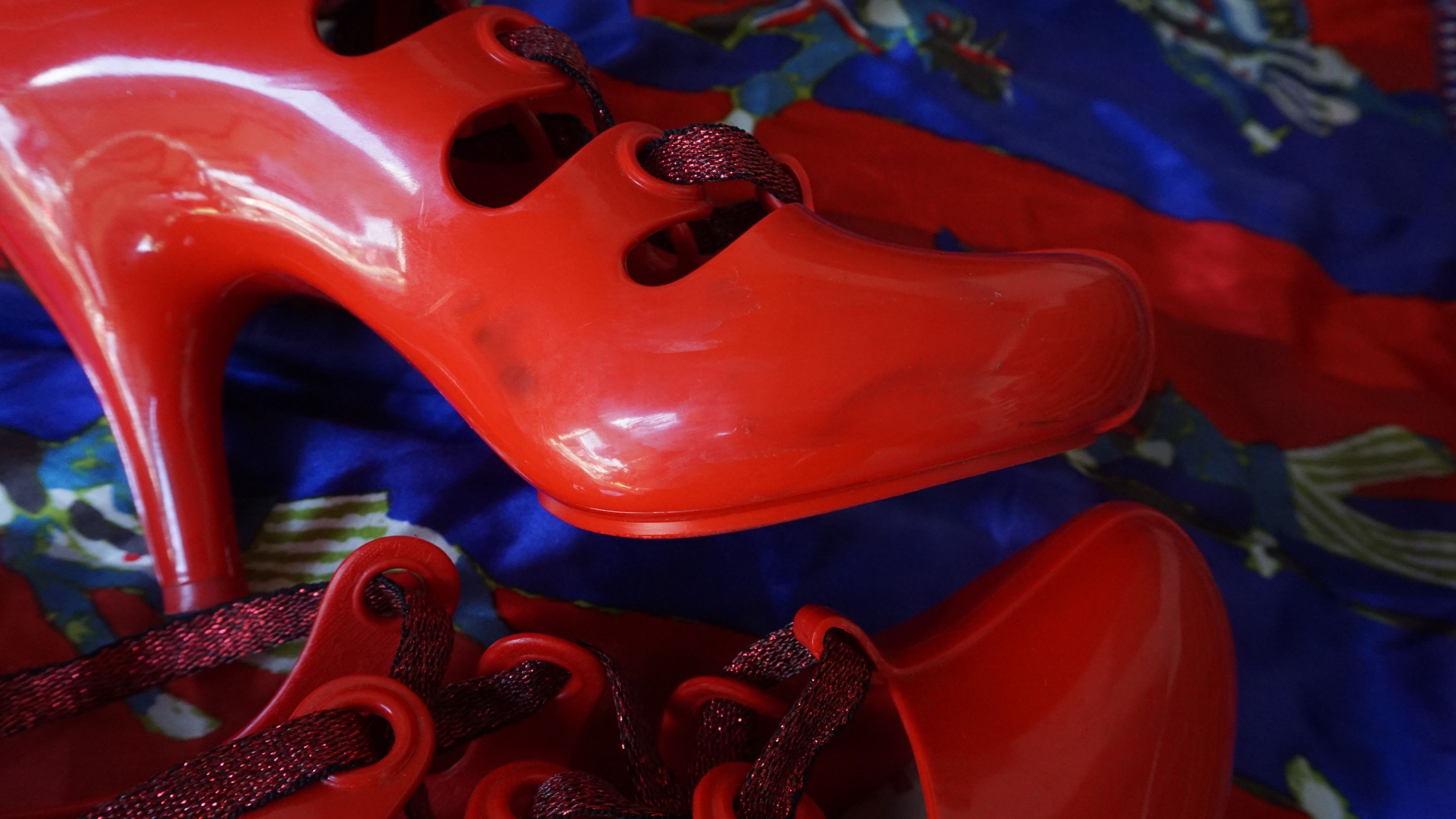 Vivienne Westwood Vivienne Westwood Anglomania Melissa red Lace Up Heels Size US 6 / IT 36 - 12 Thumbnail