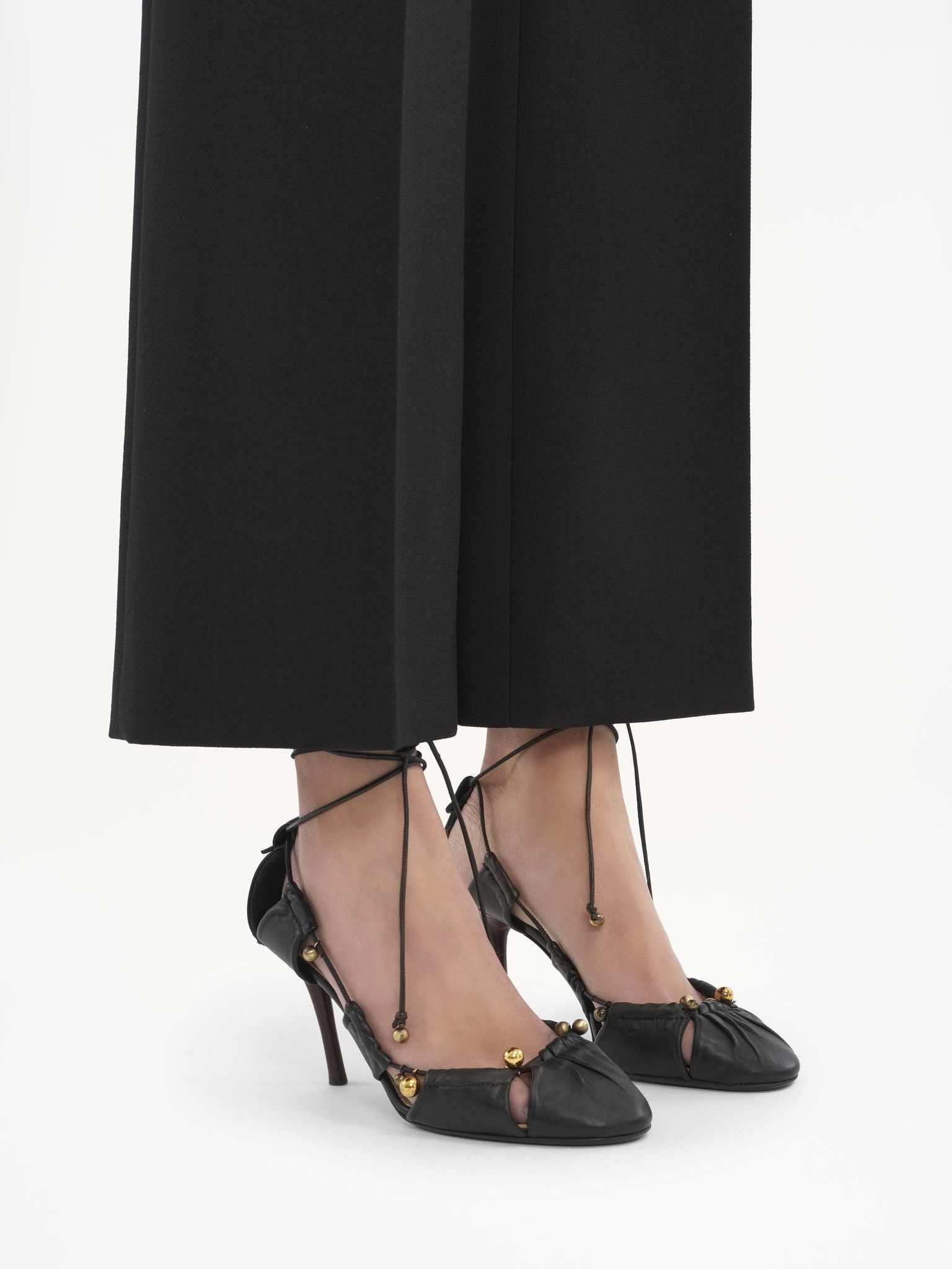 Chloe o1loc1c11125 Luna Pumps in Black Size US 10 / IT 40 - 7 Thumbnail