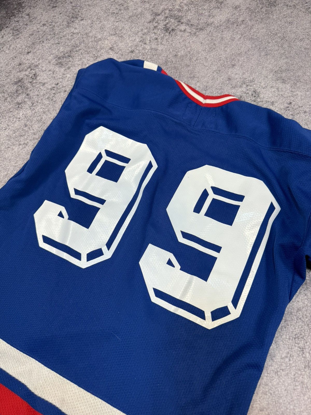 NHL Vintage Starter 99 Gretzky Rangers Hockey Jersey NHL USA L Size US L / EU 52-54 / 3 - 4 Thumbnail