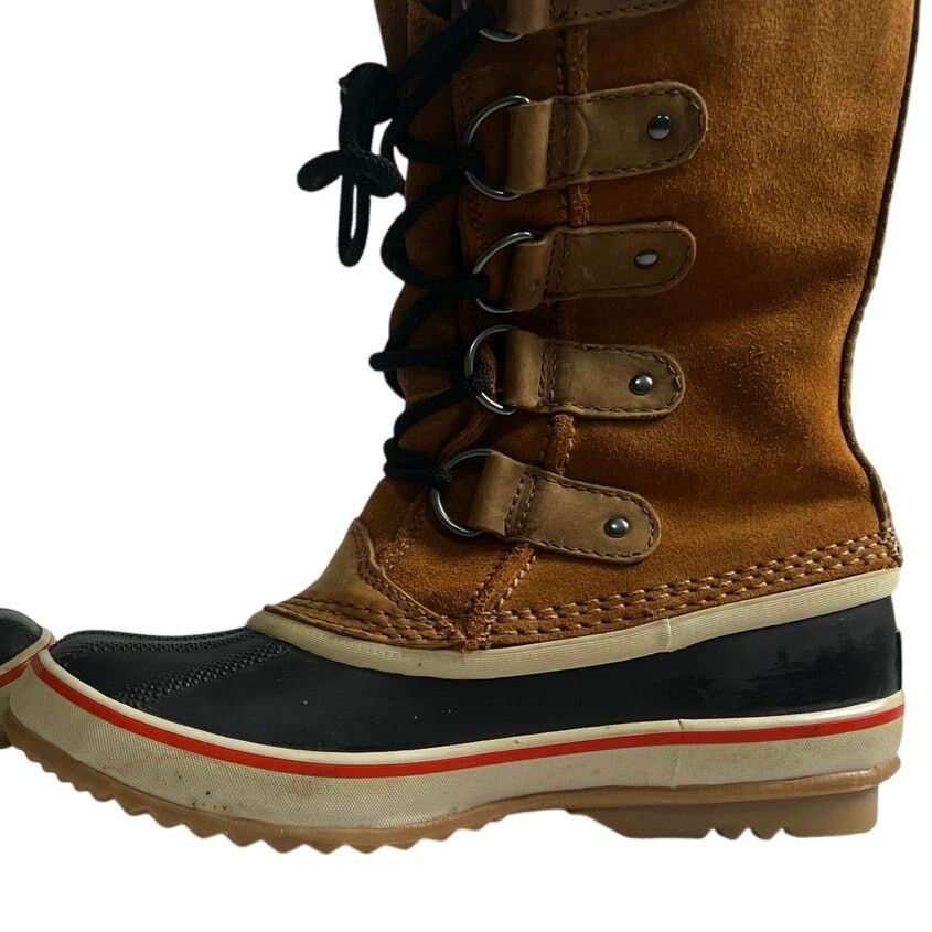SOREL Sorel Joan Of Arctic Knit II Elk Waterproof Insulated Boots Size US 6 / IT 36 - 7 Thumbnail