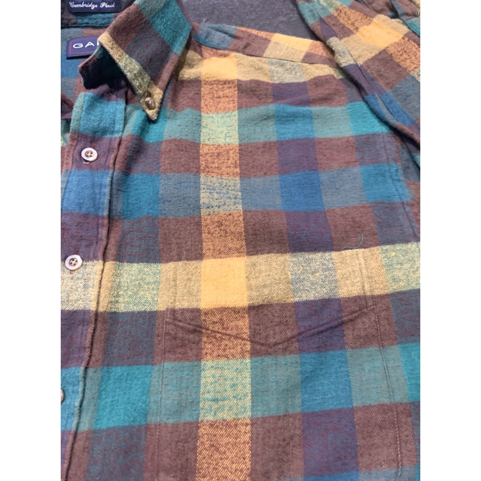 Gant Vintage Gant Shirt Mens Medium M Cambridge Plaid Flannel Long Sleeve Outdoor Size US M / EU 48-50 / 2 - 3 Thumbnail