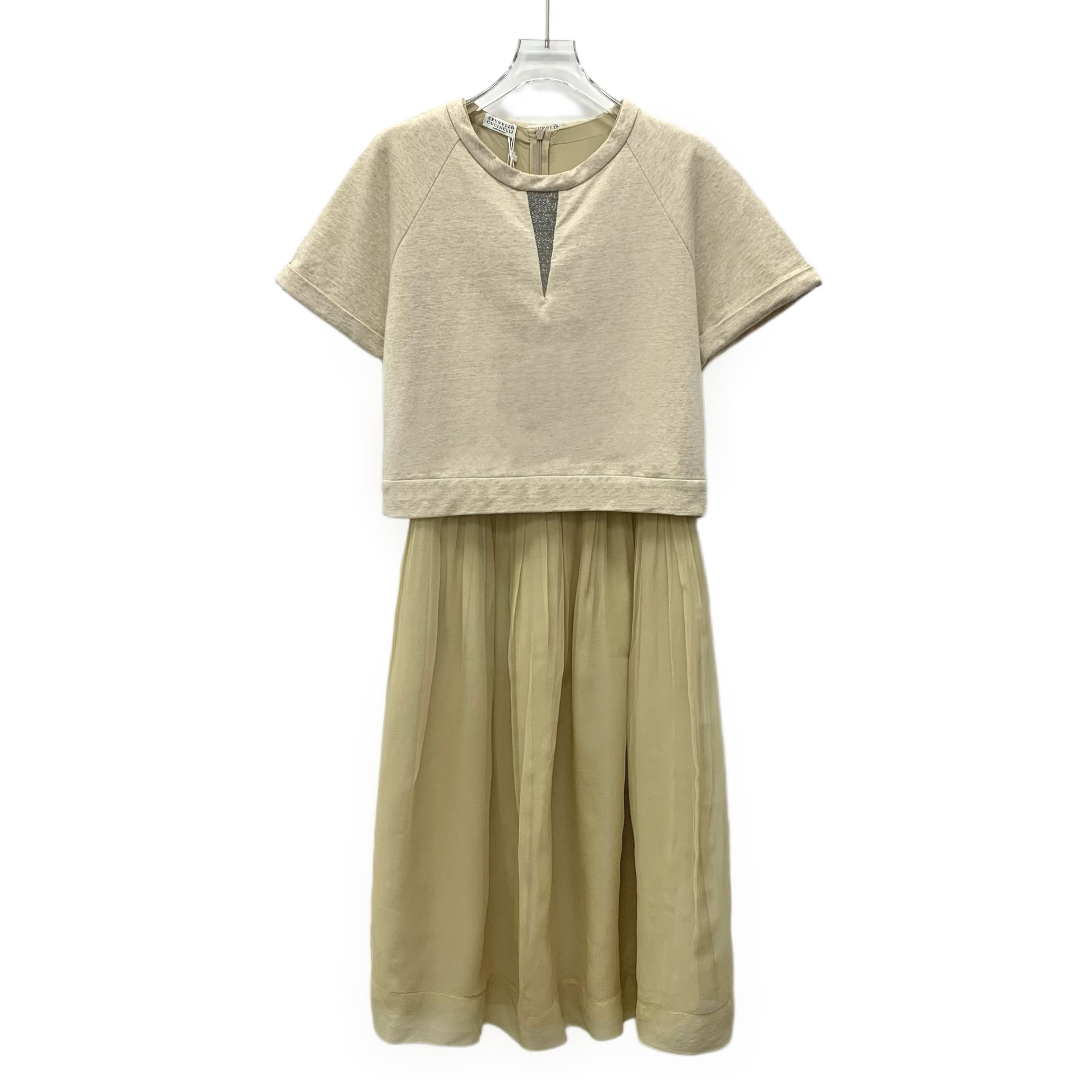 Brunello Cucinelli Brunello Cucinelli Dress Cotton Two-Piece Set (Size M) Size M / US 6-8 / IT 42-44 - 1 Thumbnail