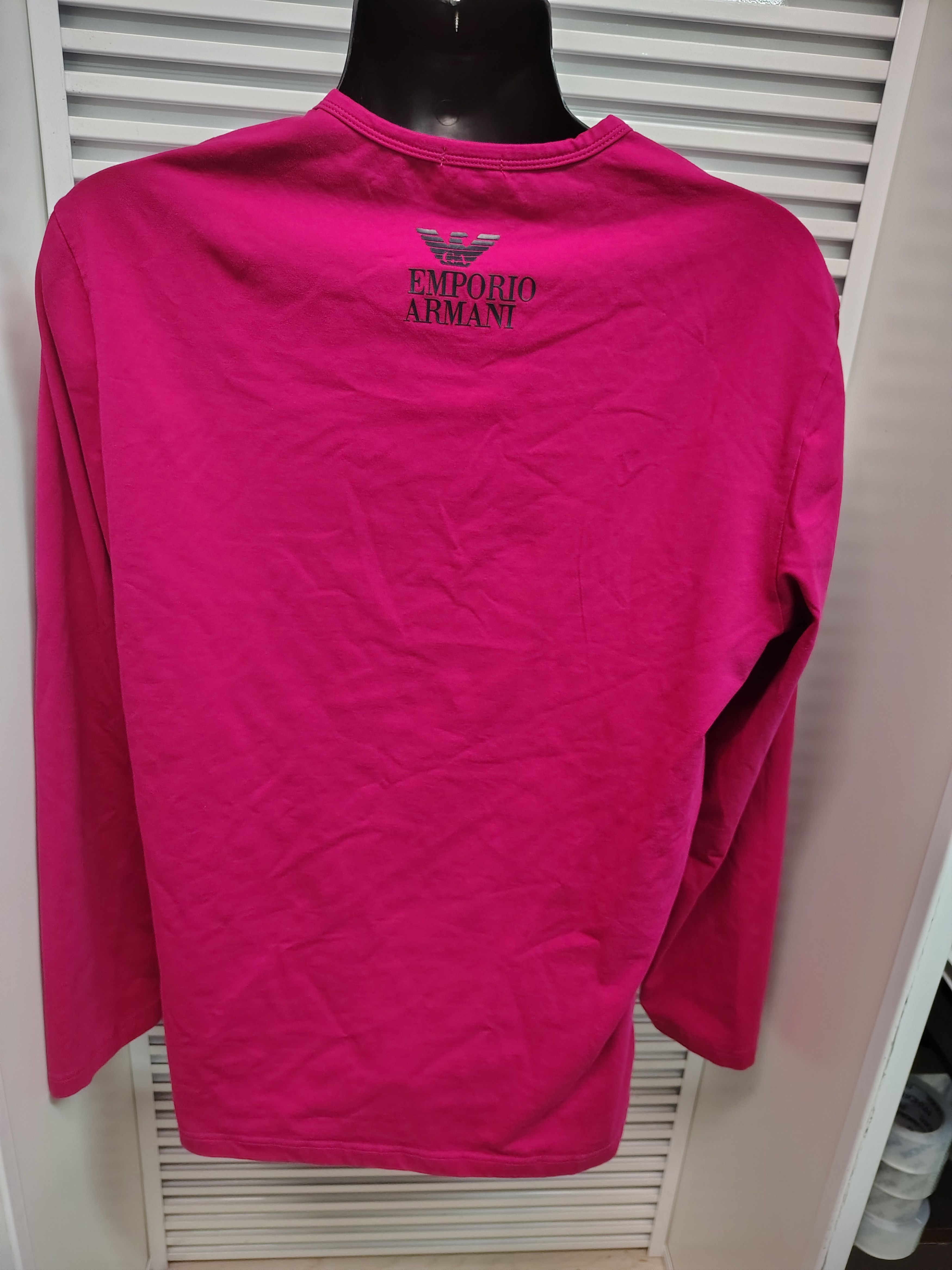 Emporio Armani Vintage Retro Emporio Armani Long Sleeve Size US L / EU 52-54 / 3 - 2 Thumbnail