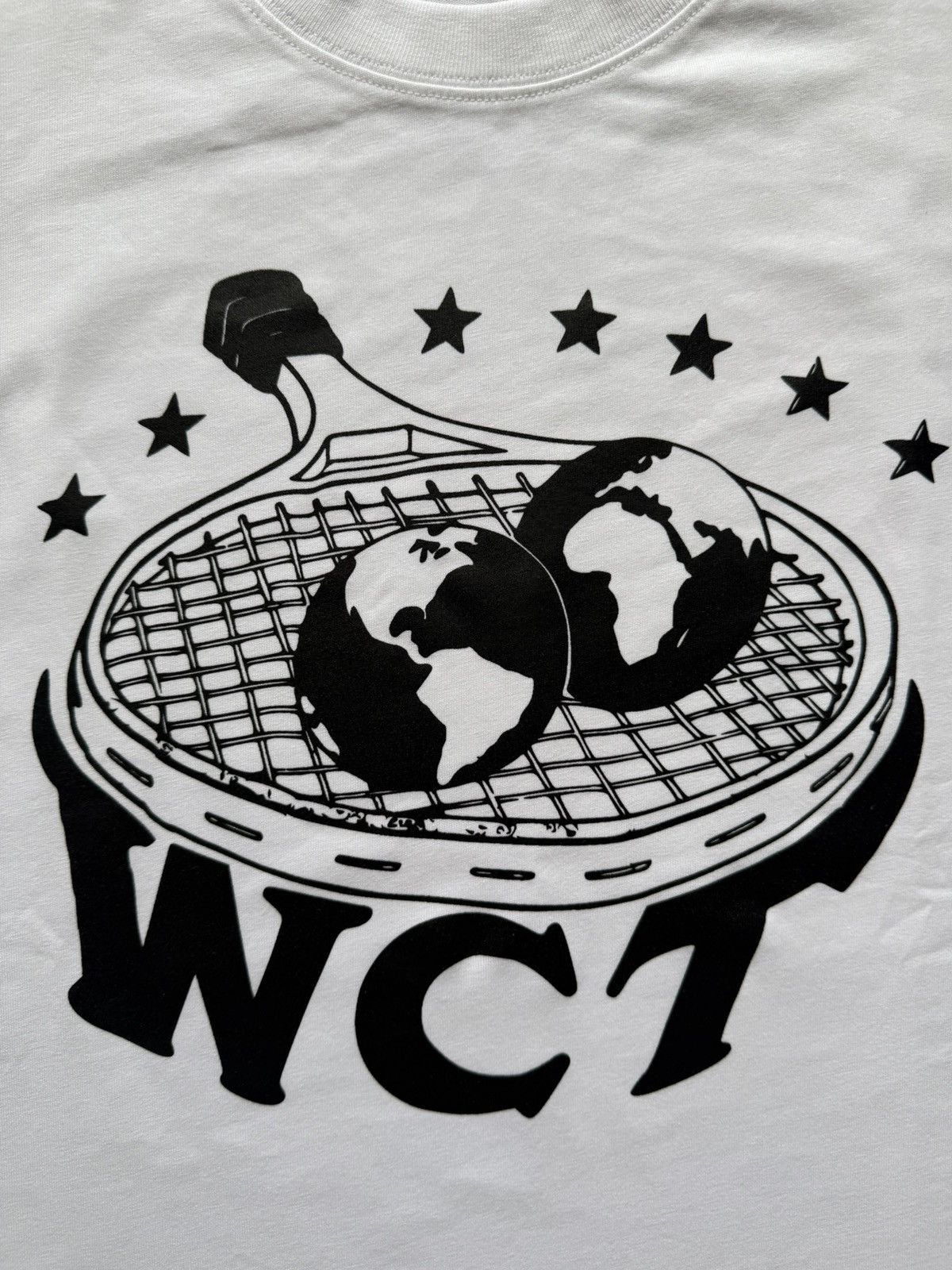 Other World Championship Tennis WCT Boxy Custom White T-Shirt M Size US M / EU 48-50 / 2 - 3 Thumbnail