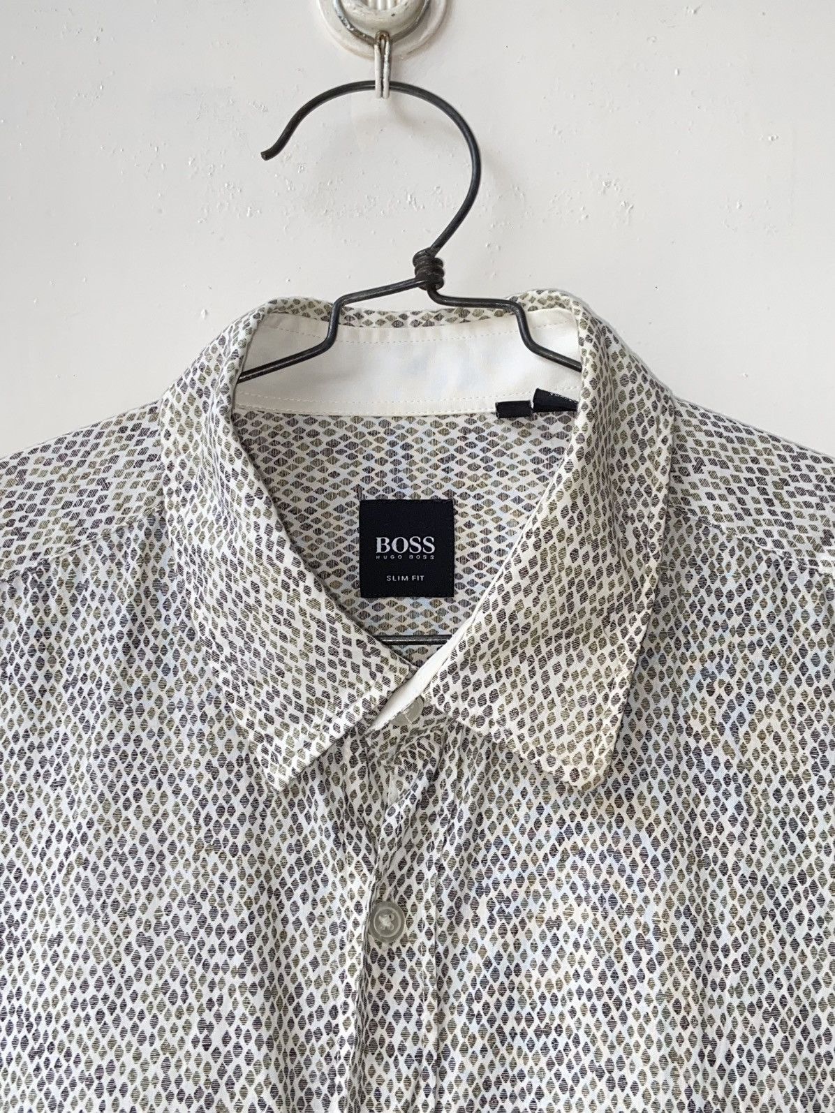 Hugo Boss BOSS HUGO BOSS Motive Shirt Size US M / EU 48-50 / 2 - 5 Thumbnail