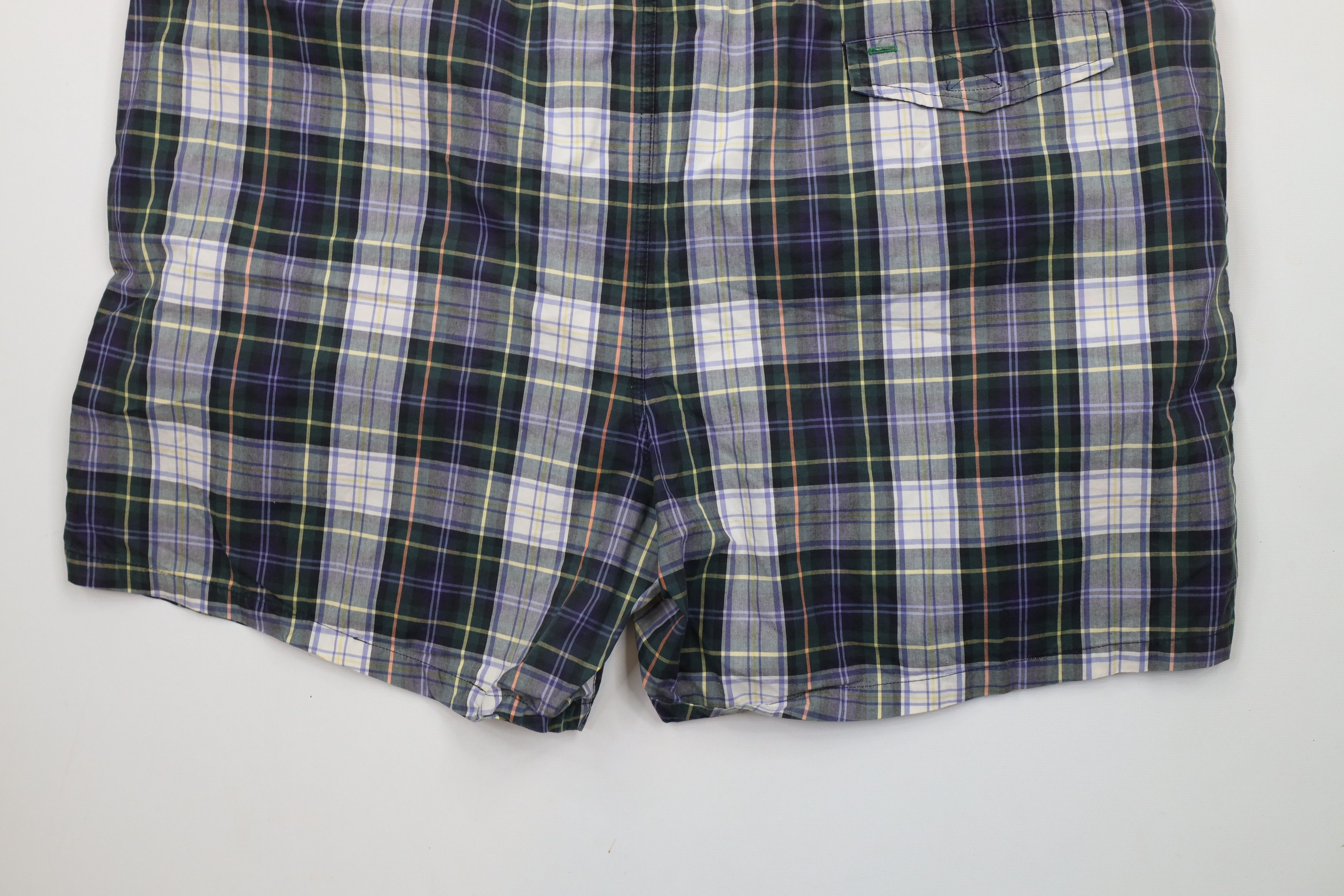 Tommy Hilfiger × Vintage Vintage 90s Tommy Hilfiger Out Lined Swim Trunks Shorts Size US 34 / EU 50 - 12 Thumbnail