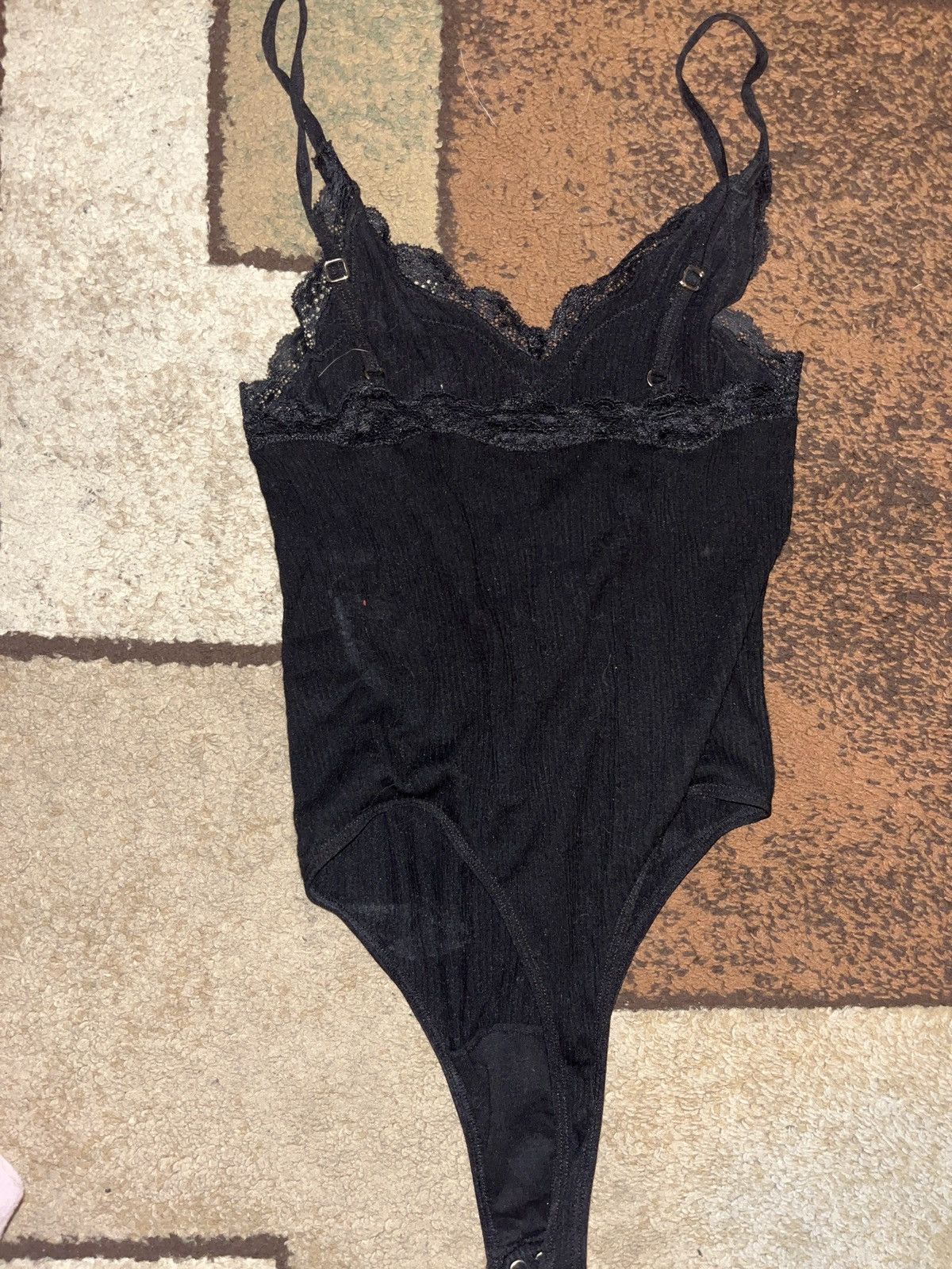 Forever 21 Black lace bodysuit Size XS / US 0-2 / IT 36-38 - 2 Thumbnail