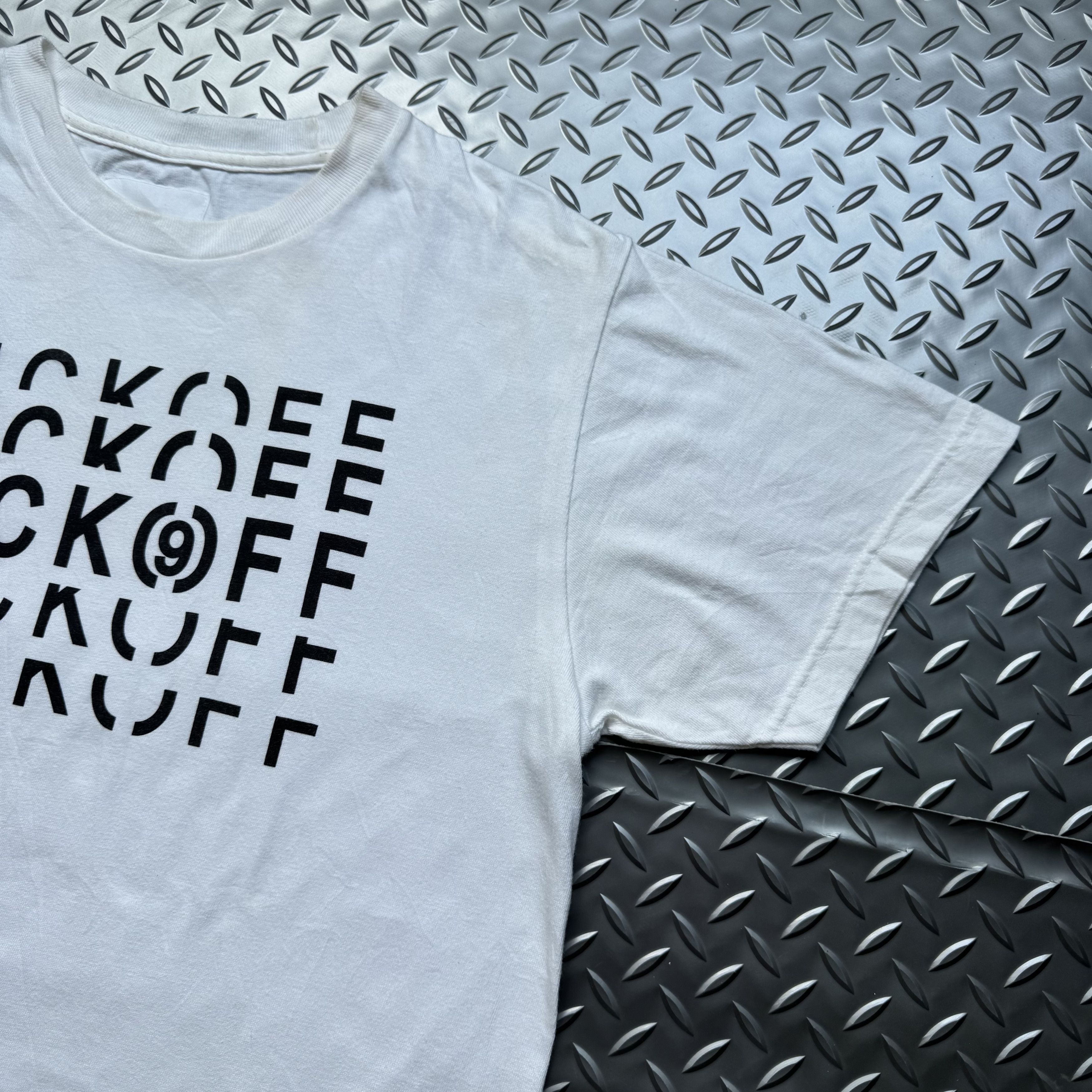 Number (N)ine Number (N)ine Fuck Off Graphic Tee Cropped Archive Size US M / EU 48-50 / 2 - 4 Thumbnail