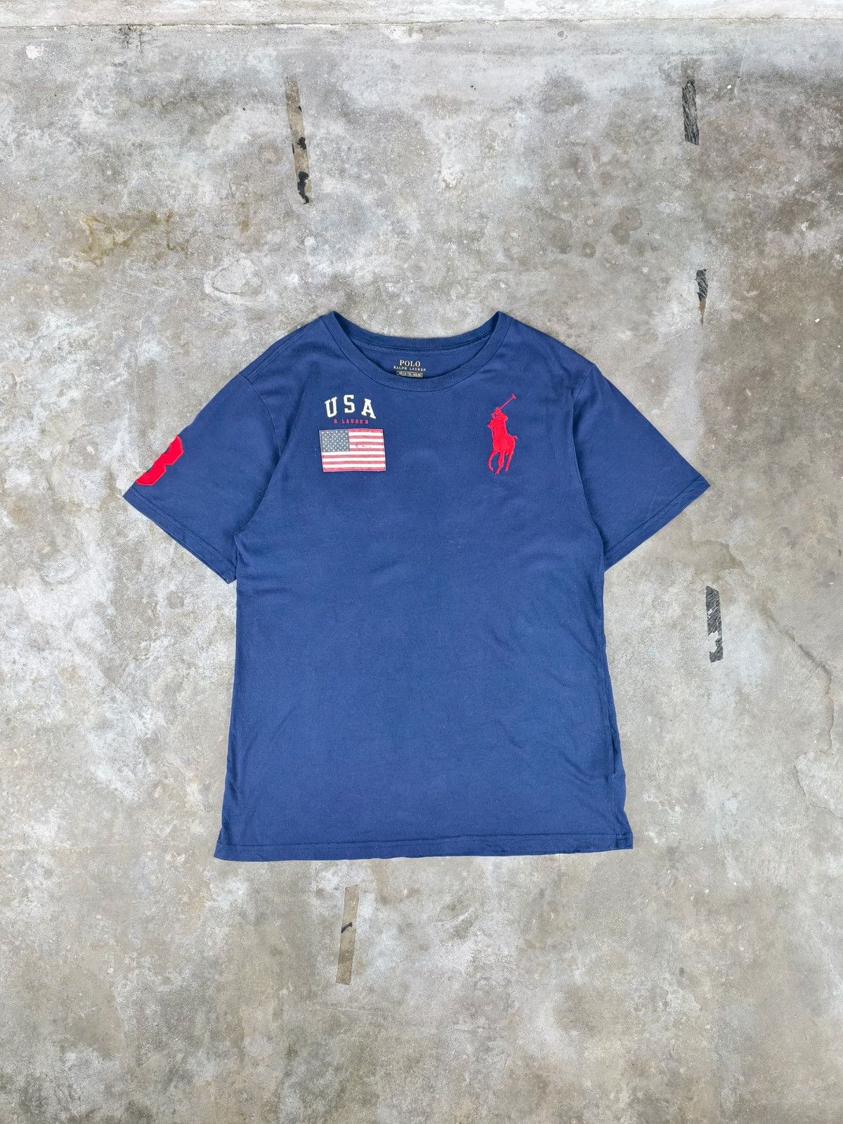 Polo Ralph Lauren × Vintage Polo Ralph Lauren T-Shirt Size US L / EU 52-54 / 3 - 1 Thumbnail