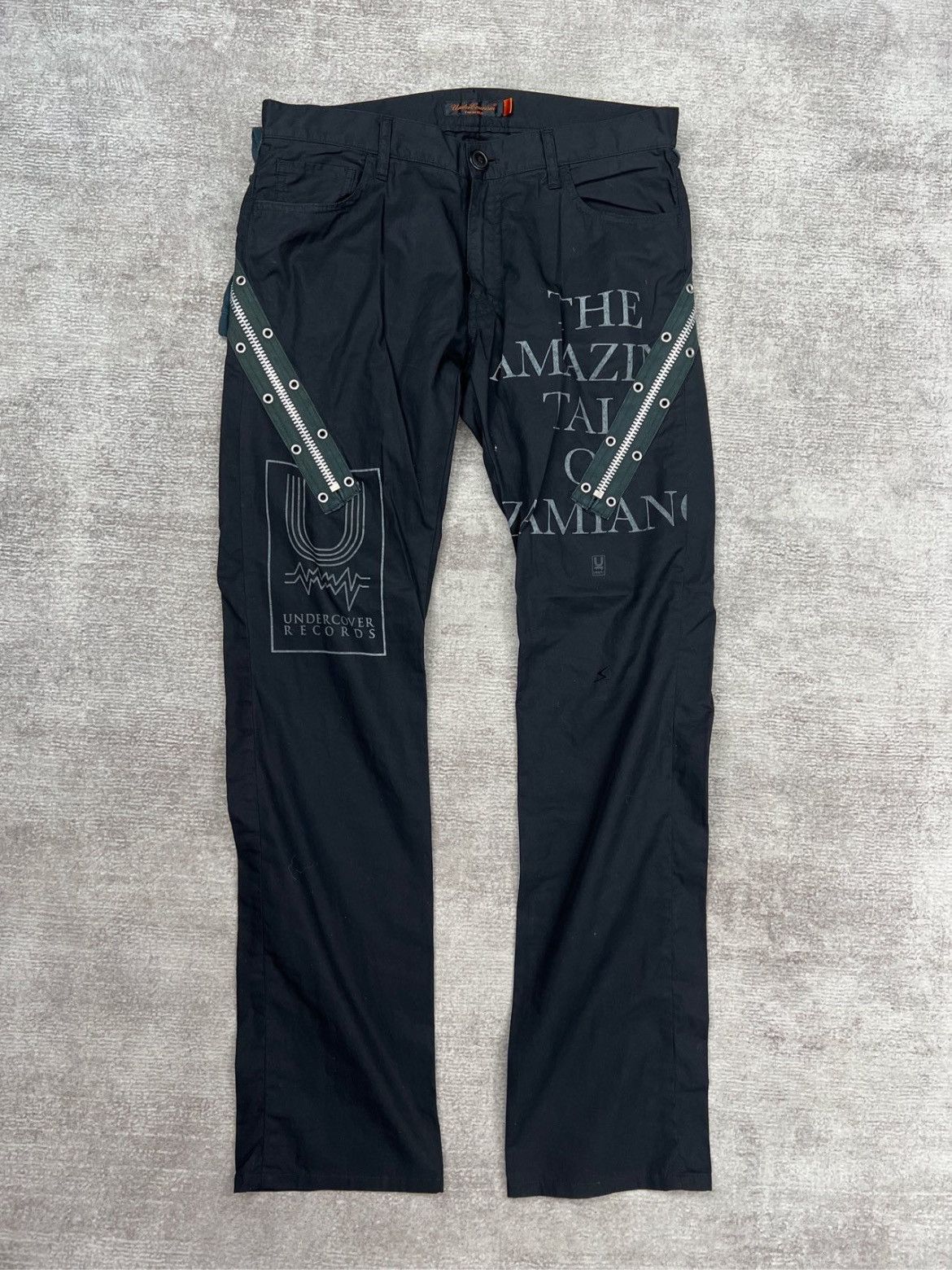 image of Undercover 06Ss Joint Cargo Pants in Black, Men's (Size 32)