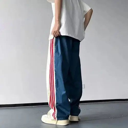 Japanese Brand Streetwear Thin Sports Pants Trousers Hip Hop Style Size US 30 / EU 46 - 6 Thumbnail