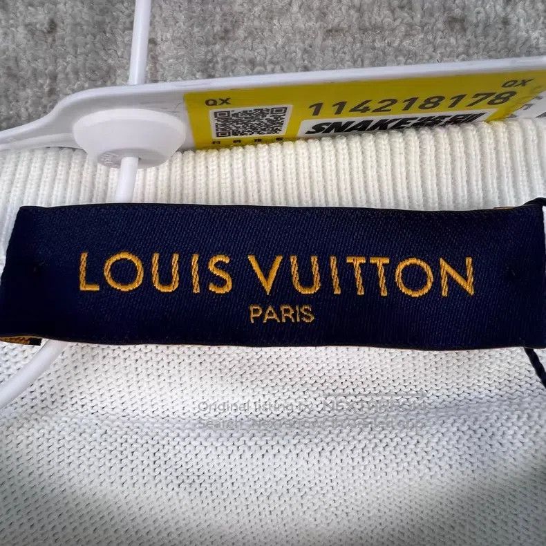Louis Vuitton Louis Vuitton FW22 Clown Intarsia Crew Neck Knit Short Sle Size US XS / EU 42 / 0 - 4 Thumbnail