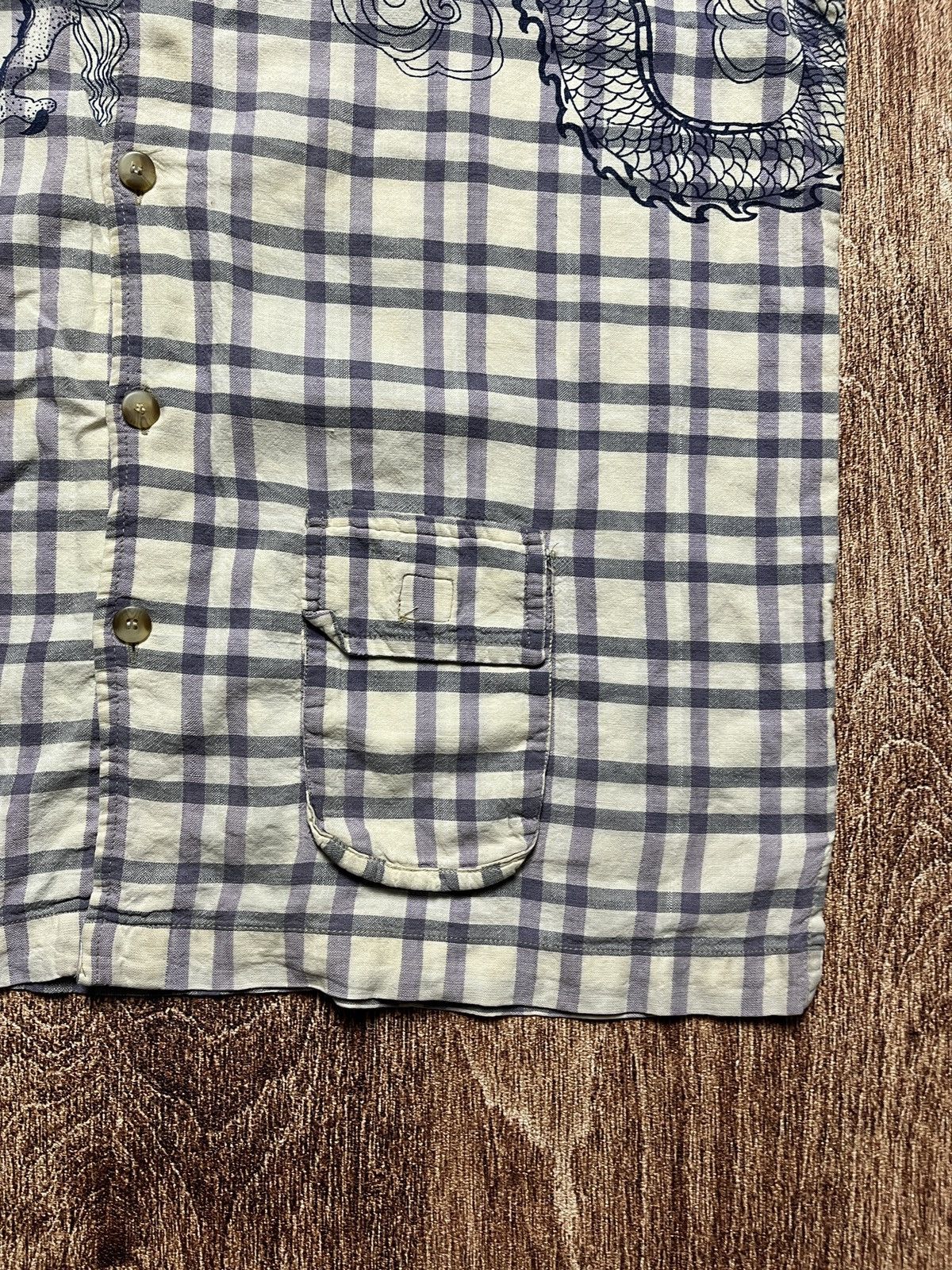 Japanese Brand Vintage 90s sukajan shirt Size US L / EU 52-54 / 3 - 5 Thumbnail