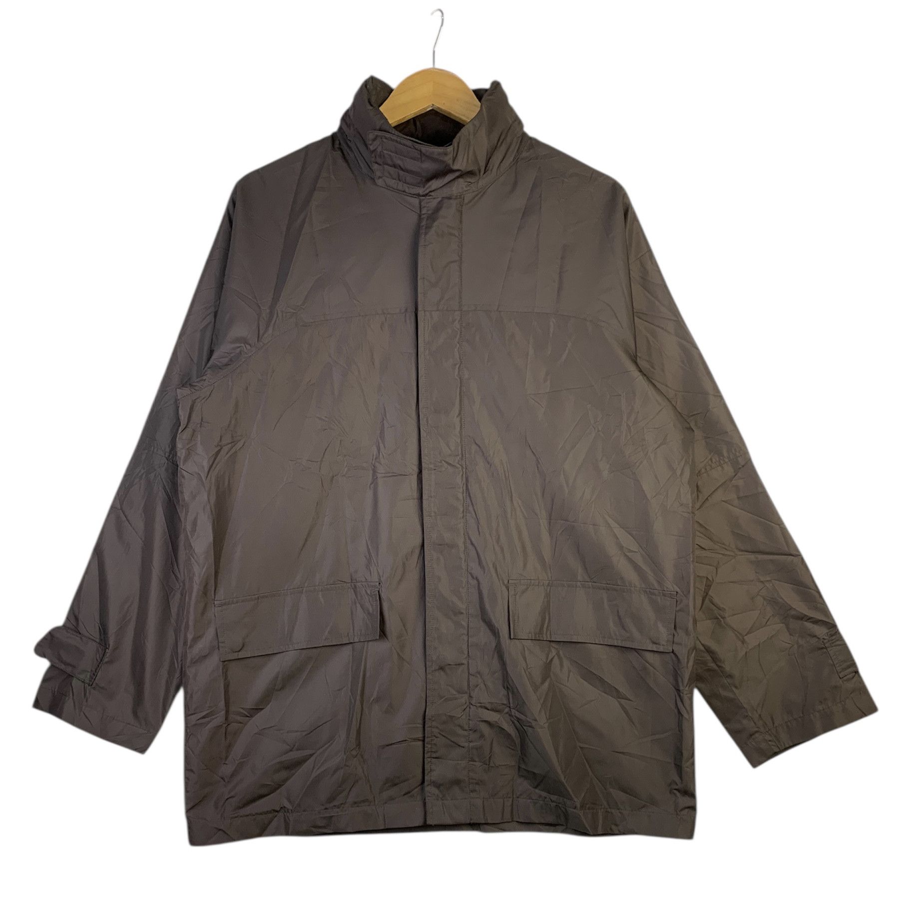 Uniqlo Vintage Uniqlo Jacket M Oversized Brown Size US M / EU 48-50 / 2 - 1 Thumbnail