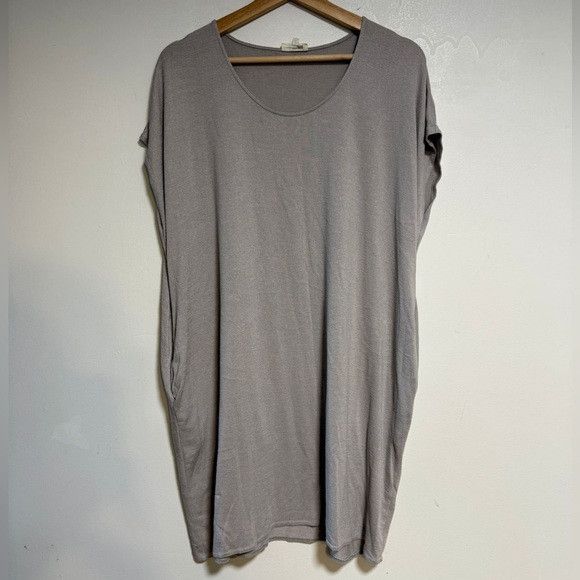 Aritzia Wilfred Free Grey Cap Sleeve Tunic Top - Size M Size M / US 6-8 / IT 42-44 - 2 Thumbnail